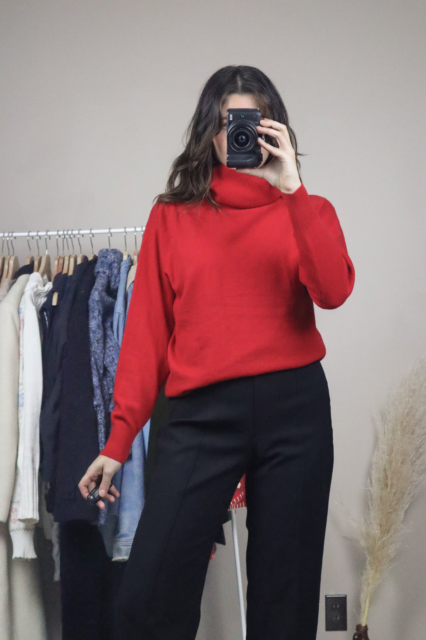 Vintage x Cashmere Turtleneck (S/M)
