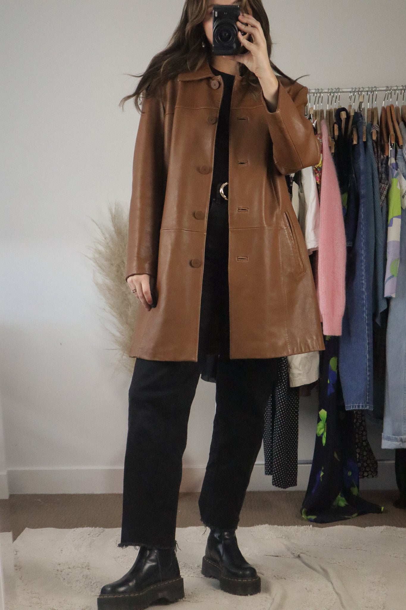 Vintage x Dainer Leather Jacket (8-12)