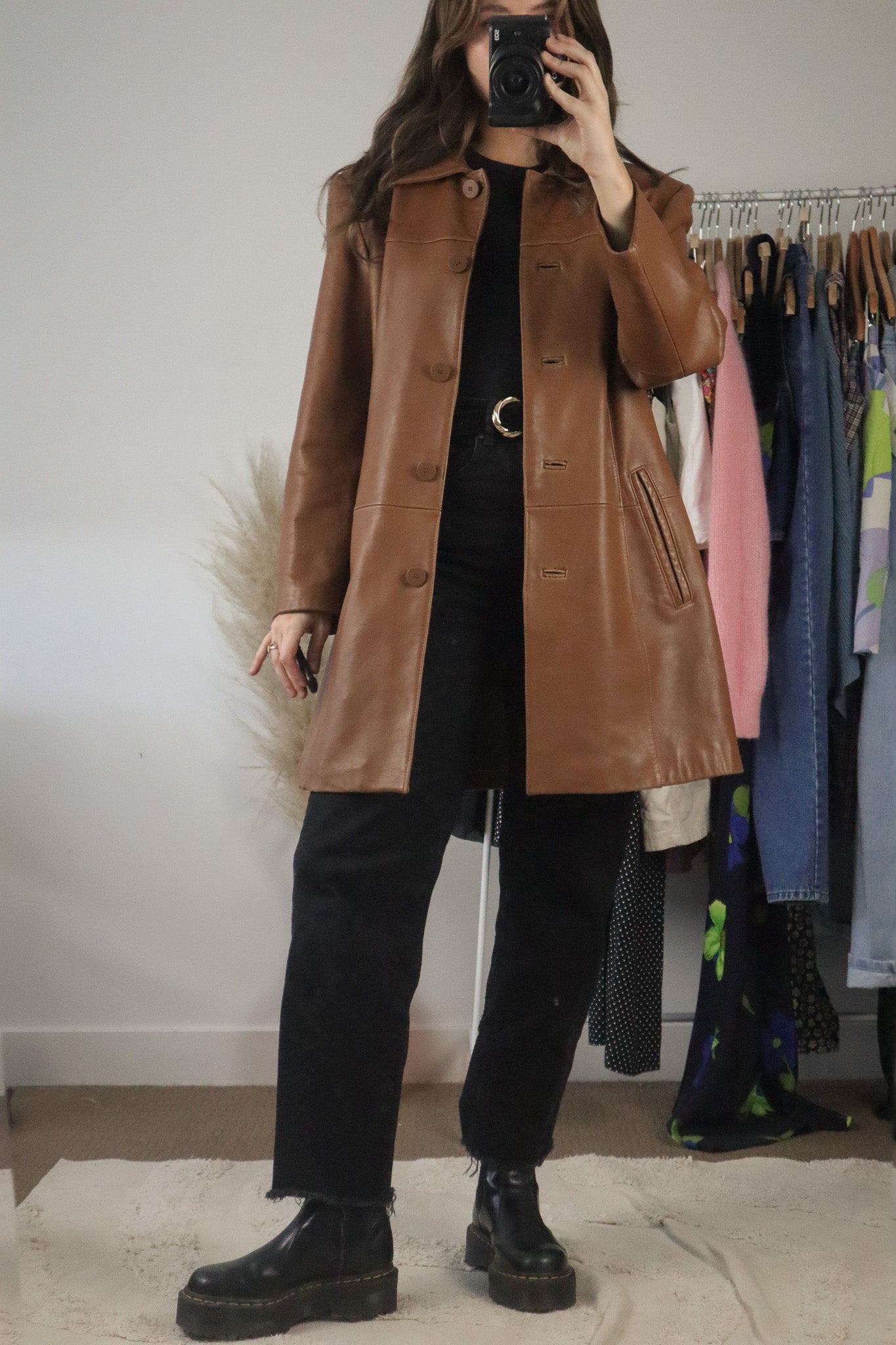 Vintage x Dainer Leather Jacket (8-12)