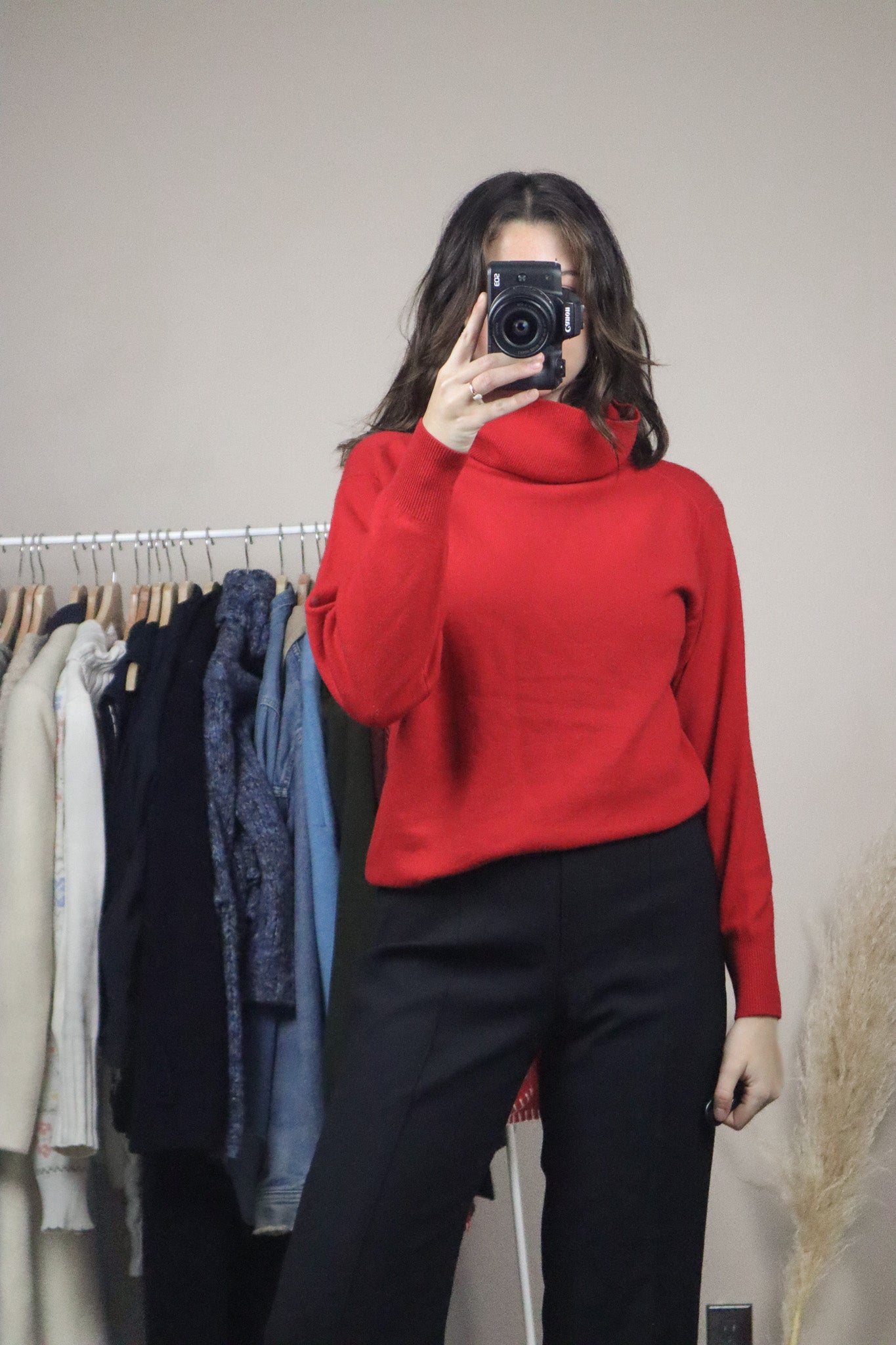 Vintage x Cashmere Turtleneck (S/M)