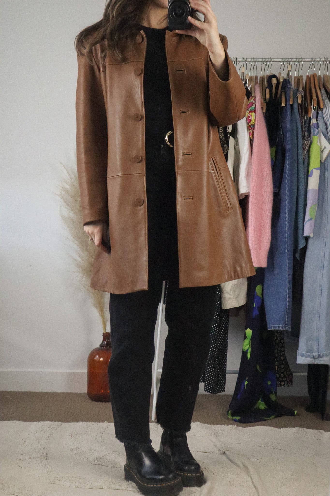 Vintage x Dainer Leather Jacket (8-12)