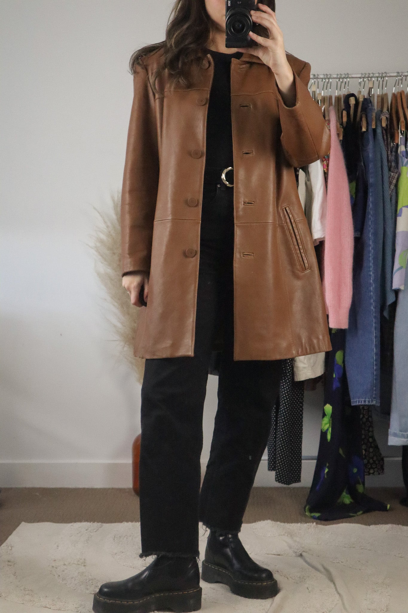 Vintage x Dainer Leather Jacket (8-12)