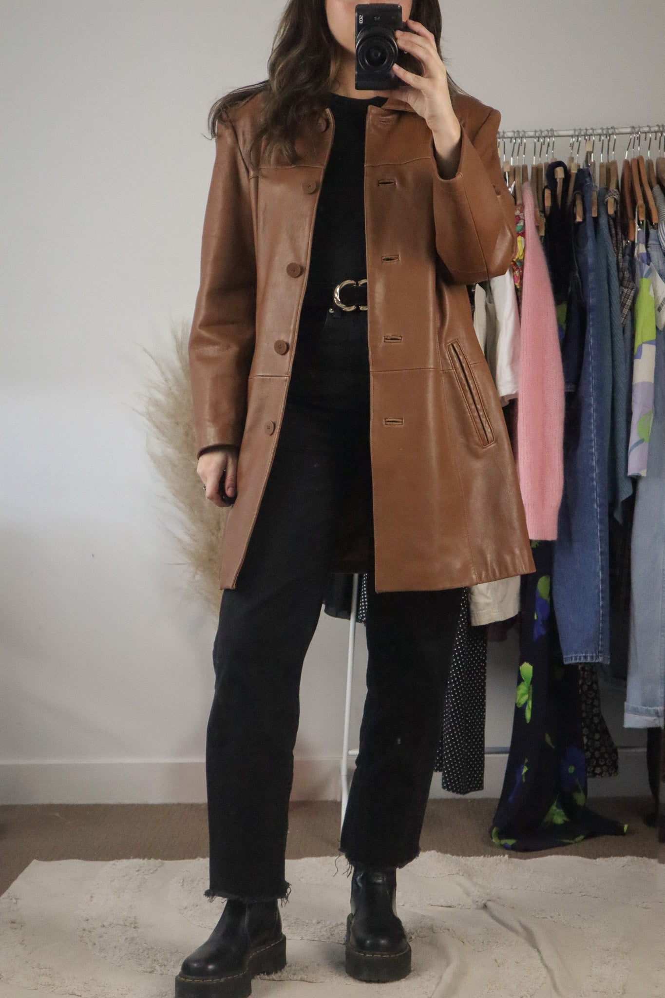 Vintage x Dainer Leather Jacket (8-12)