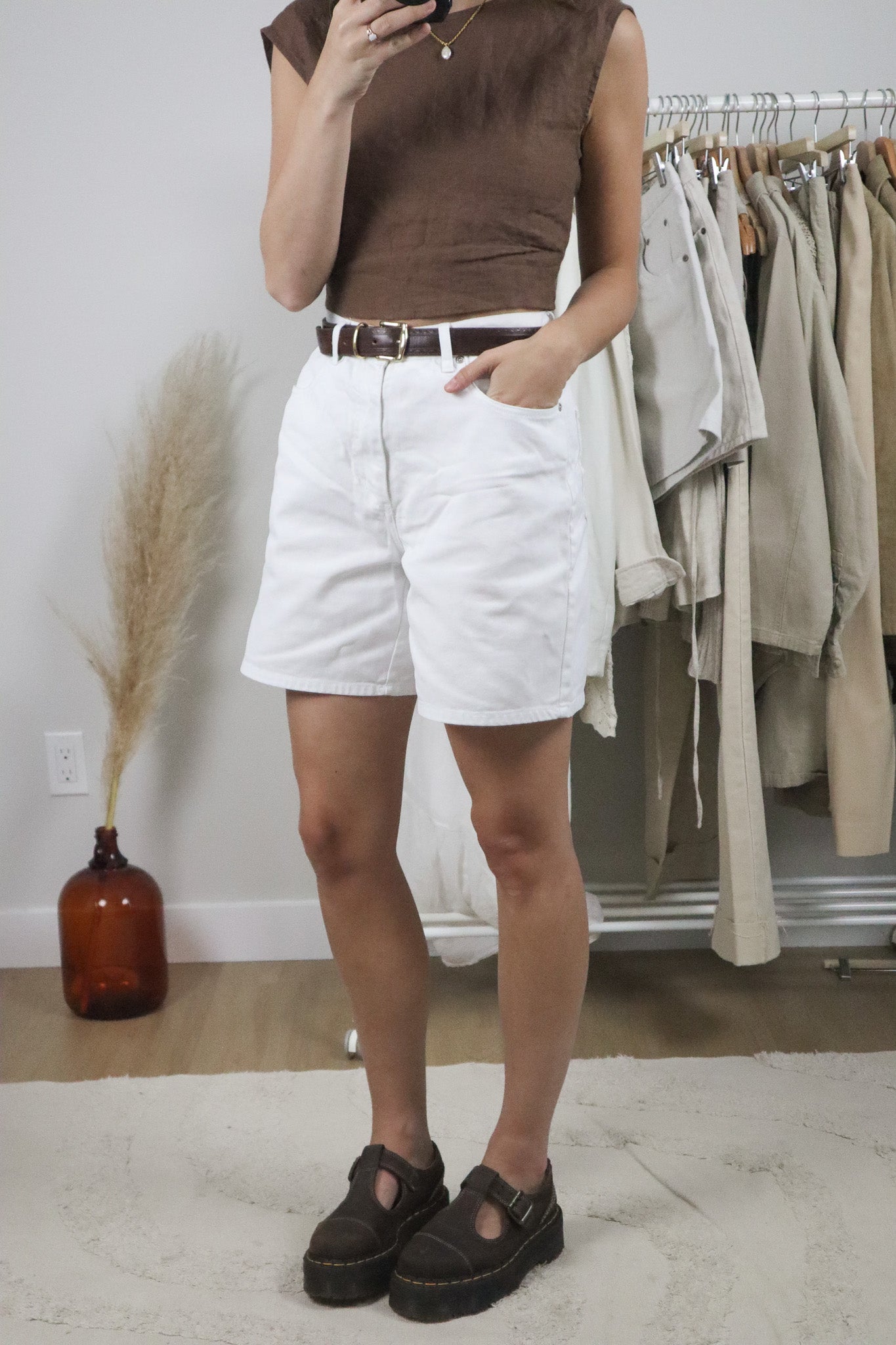 Vintage x Cotton Mom Shorts (4/6)