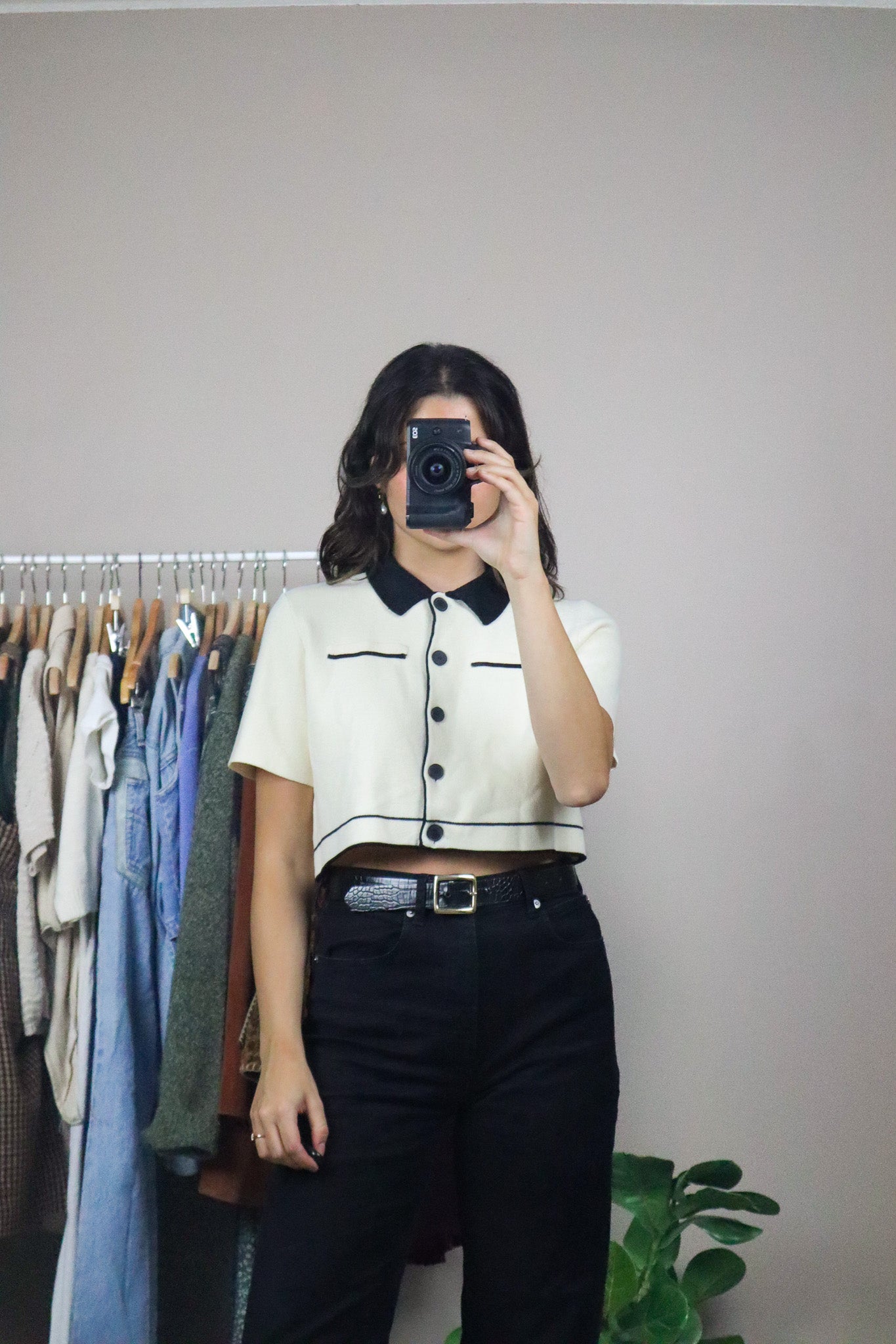 Modern x Cropped Blouse (S)