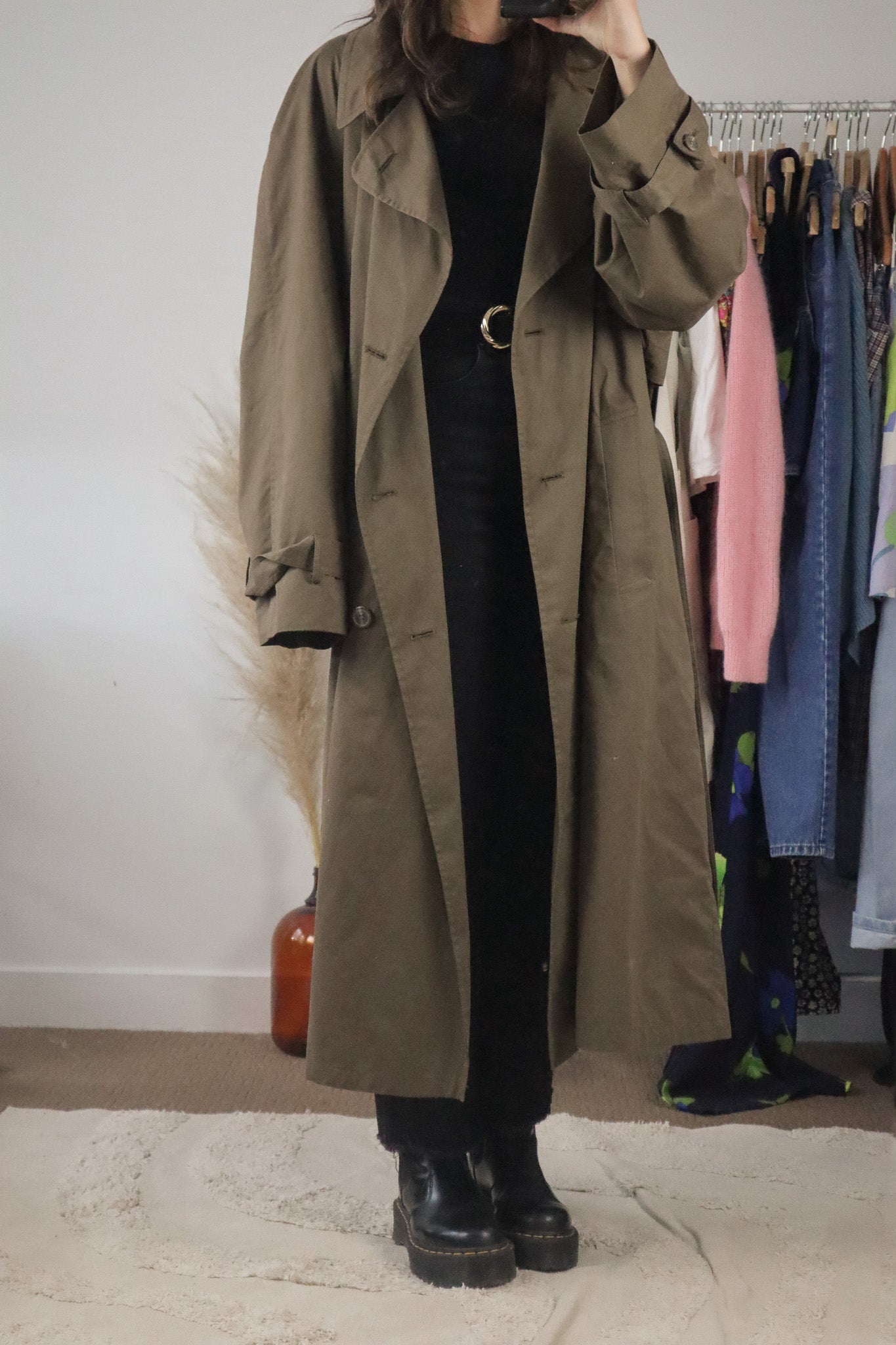 Vintage x YSL Trench Coat (XL/XXL)