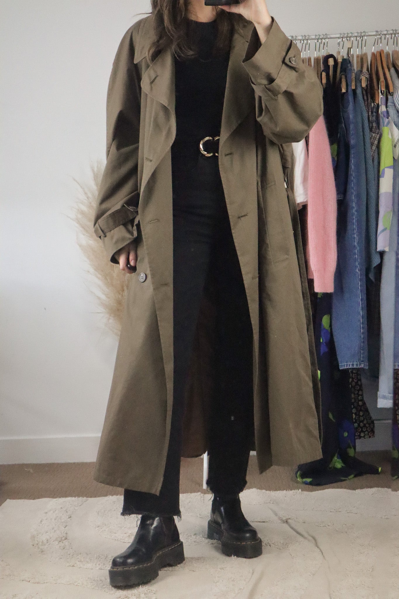 Vintage x YSL Trench Coat (XL/XXL)