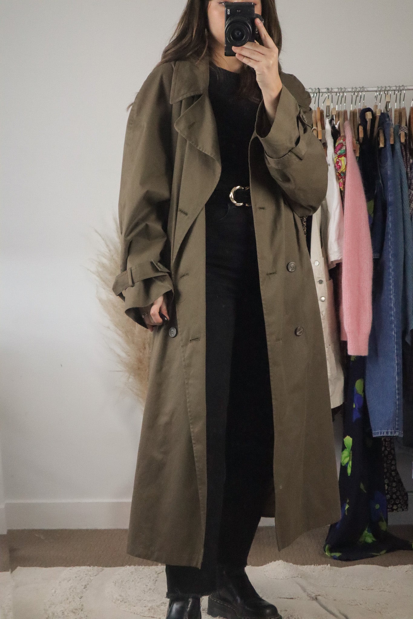Vintage x YSL Trench Coat (XL/XXL)