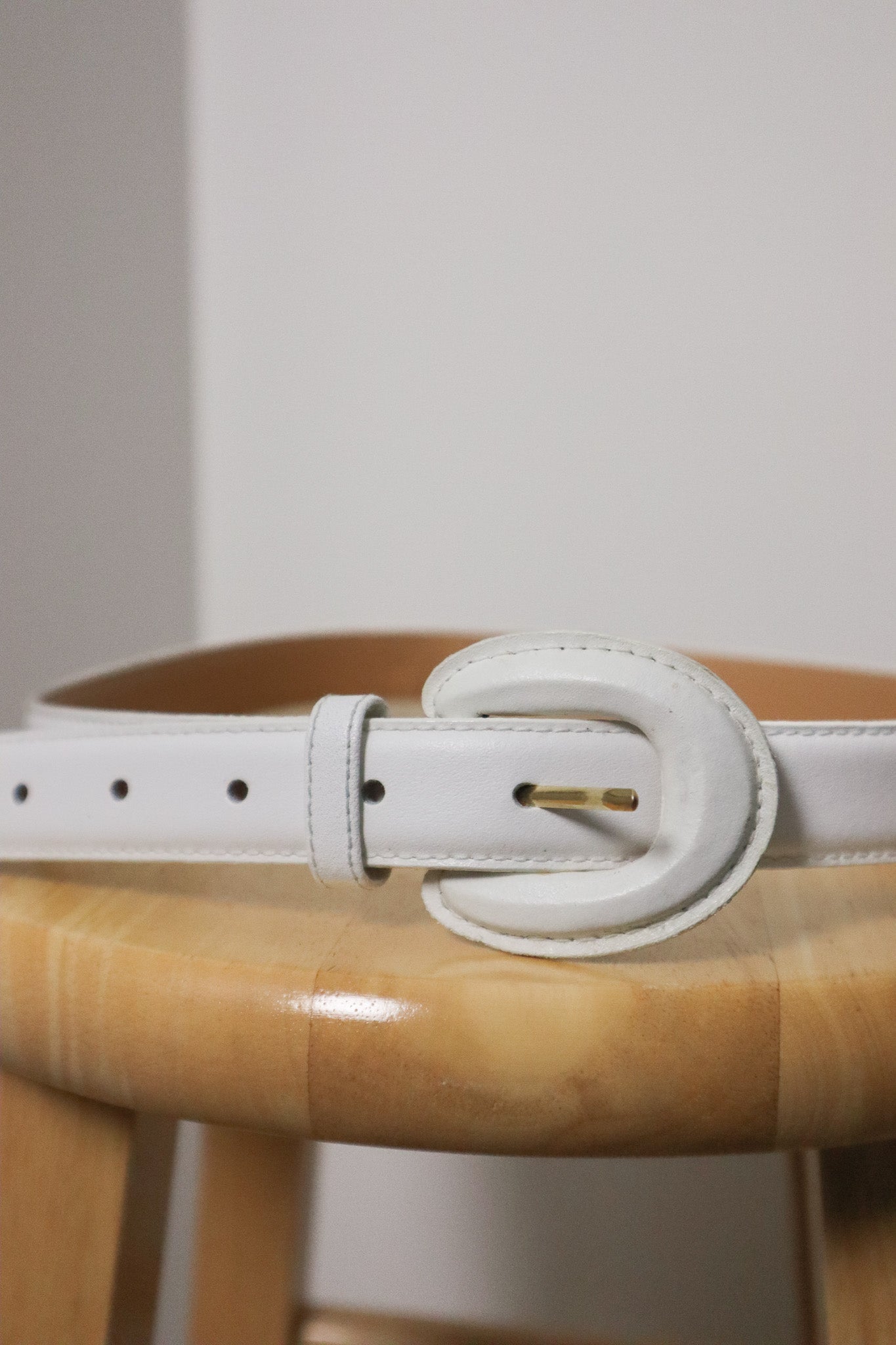 Vintage x Leather Belt (S)
