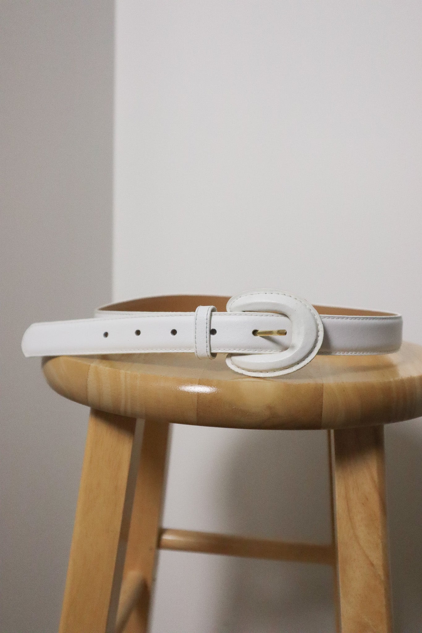Vintage x Leather Belt (S)