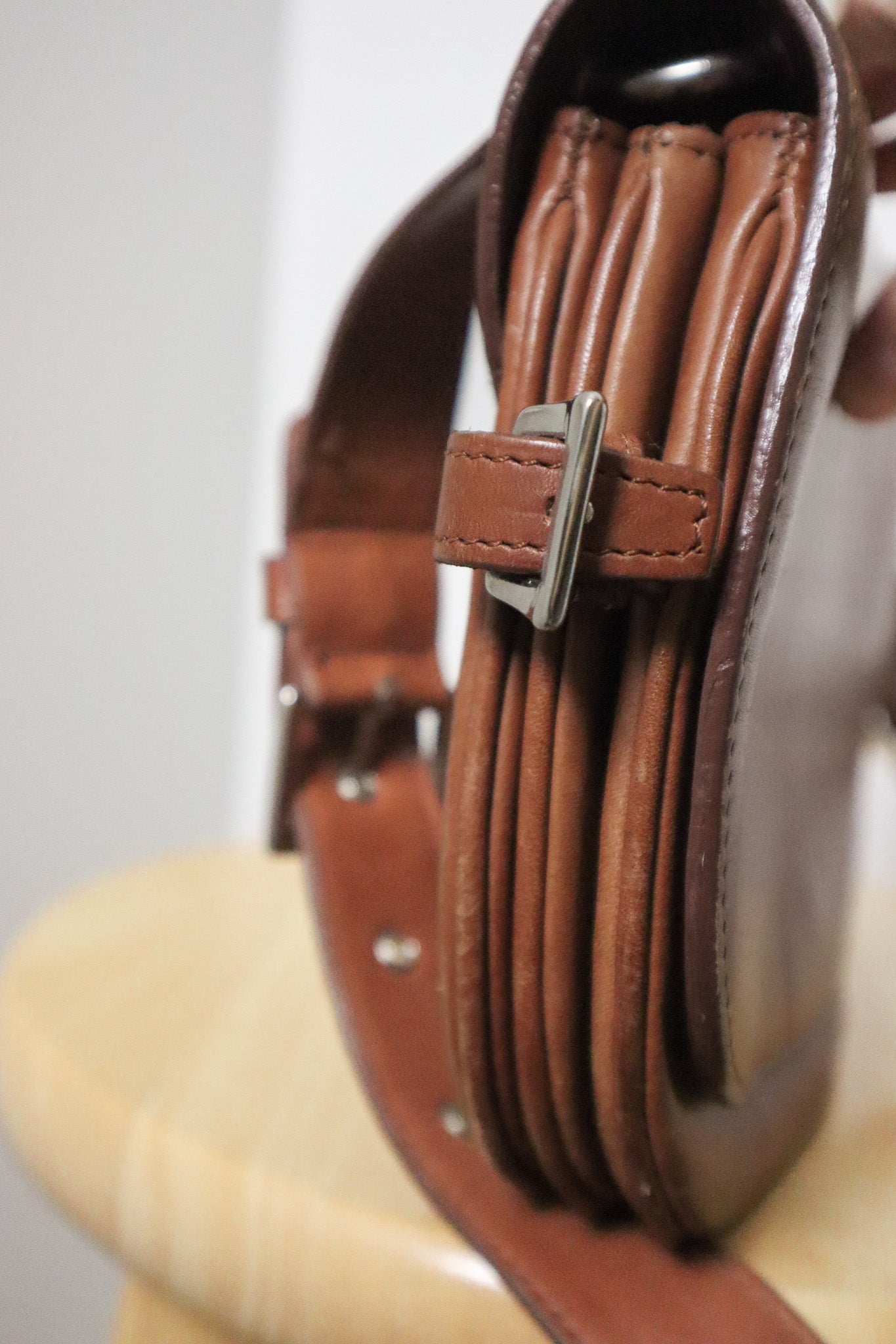 Vintage x Leather Cross-Body