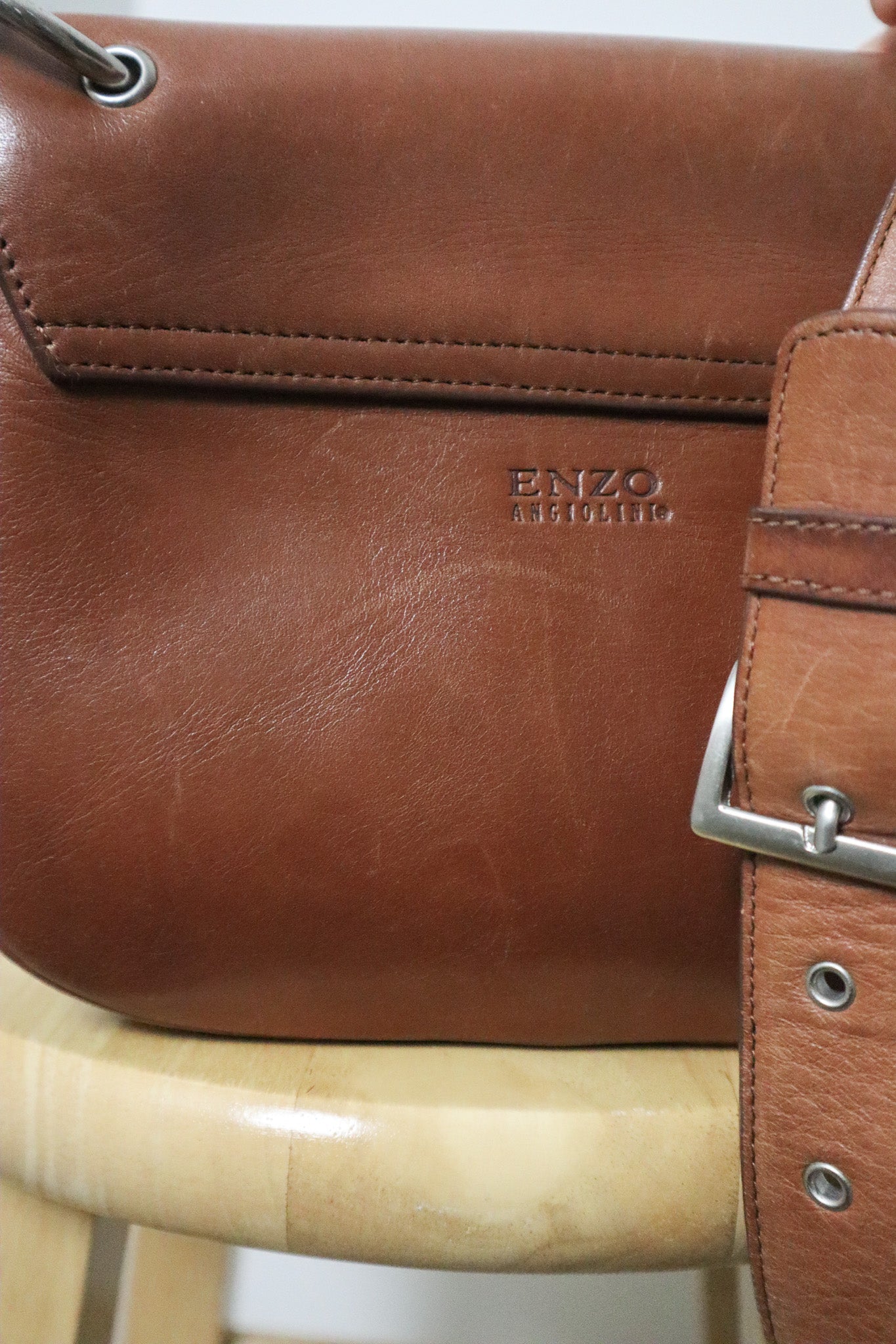 Vintage x Leather Cross-Body