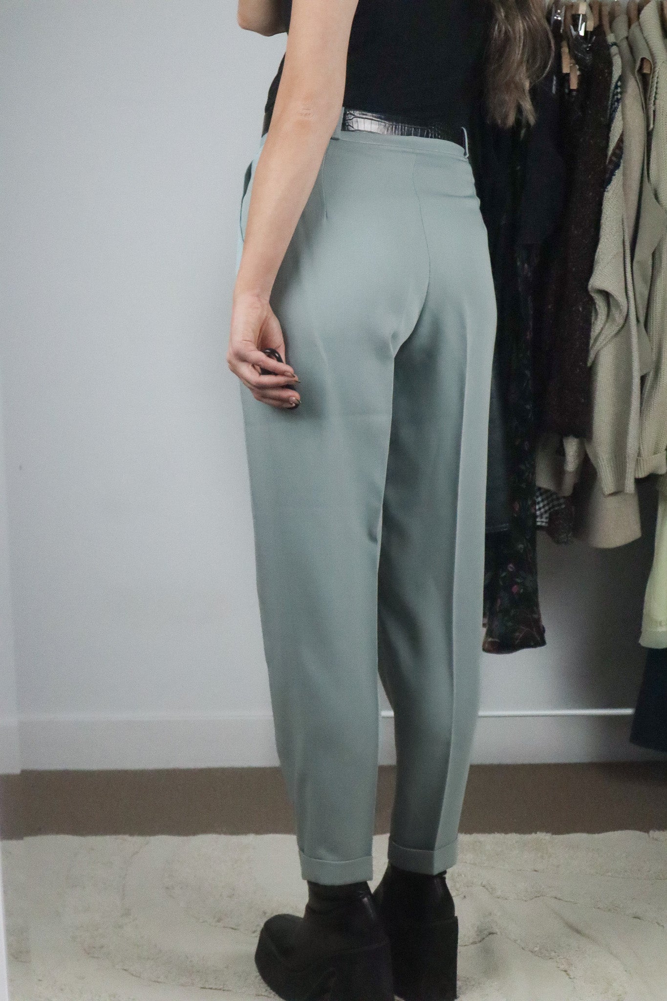 Made in France x Vintage x Wool Blend Two Piece Set (4)