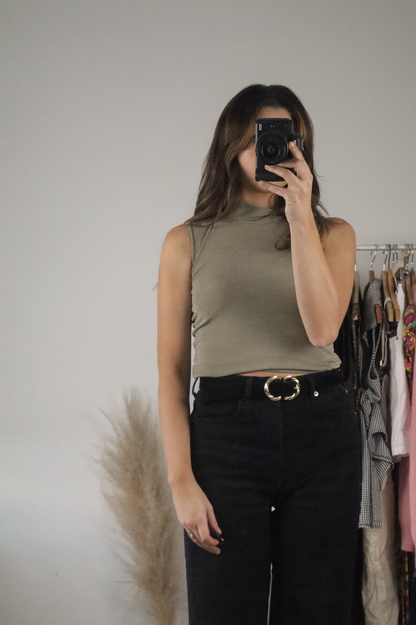 Vintage x Mock Neck Tank (S)