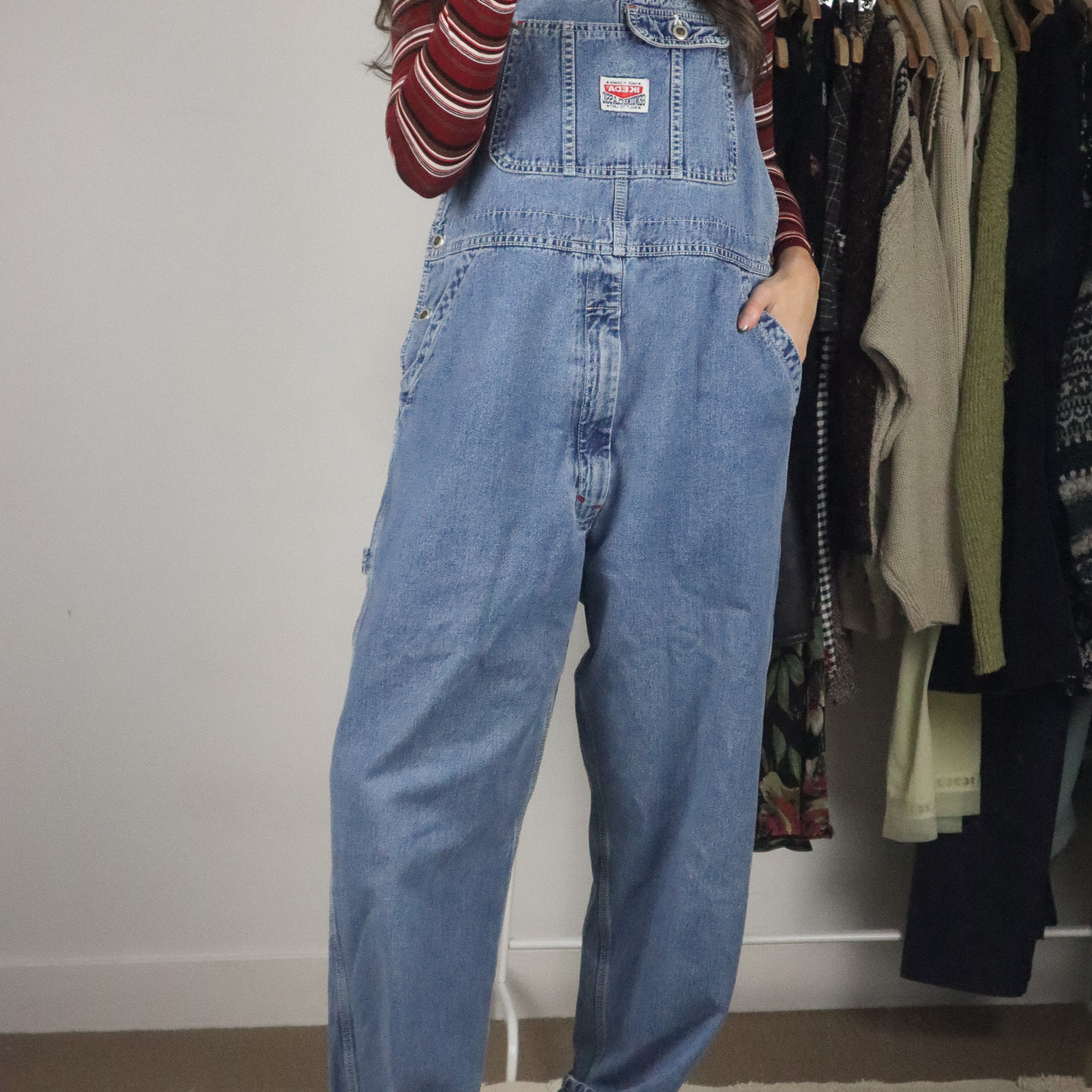 Made in Canada x Vintage x Ikeda Overalls (L)