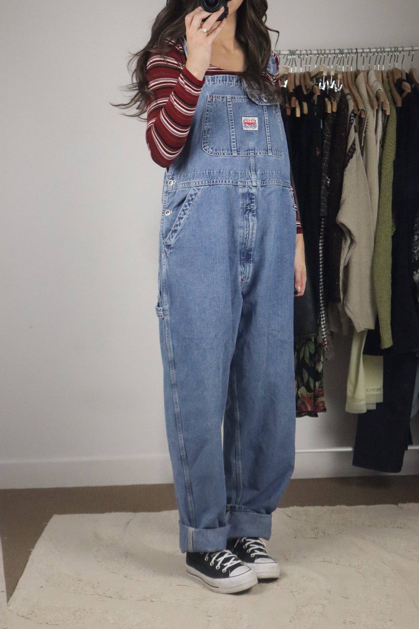 Made in Canada x Vintage x Ikeda Overalls (L)