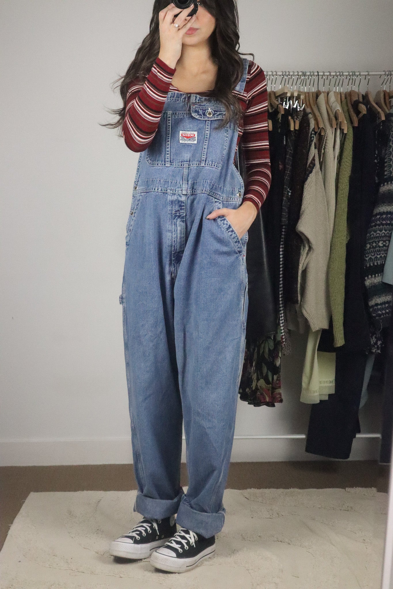 Made in Canada x Vintage x Ikeda Overalls (L)