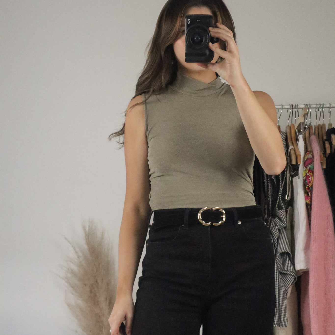 Vintage x Mock Neck Tank (S)