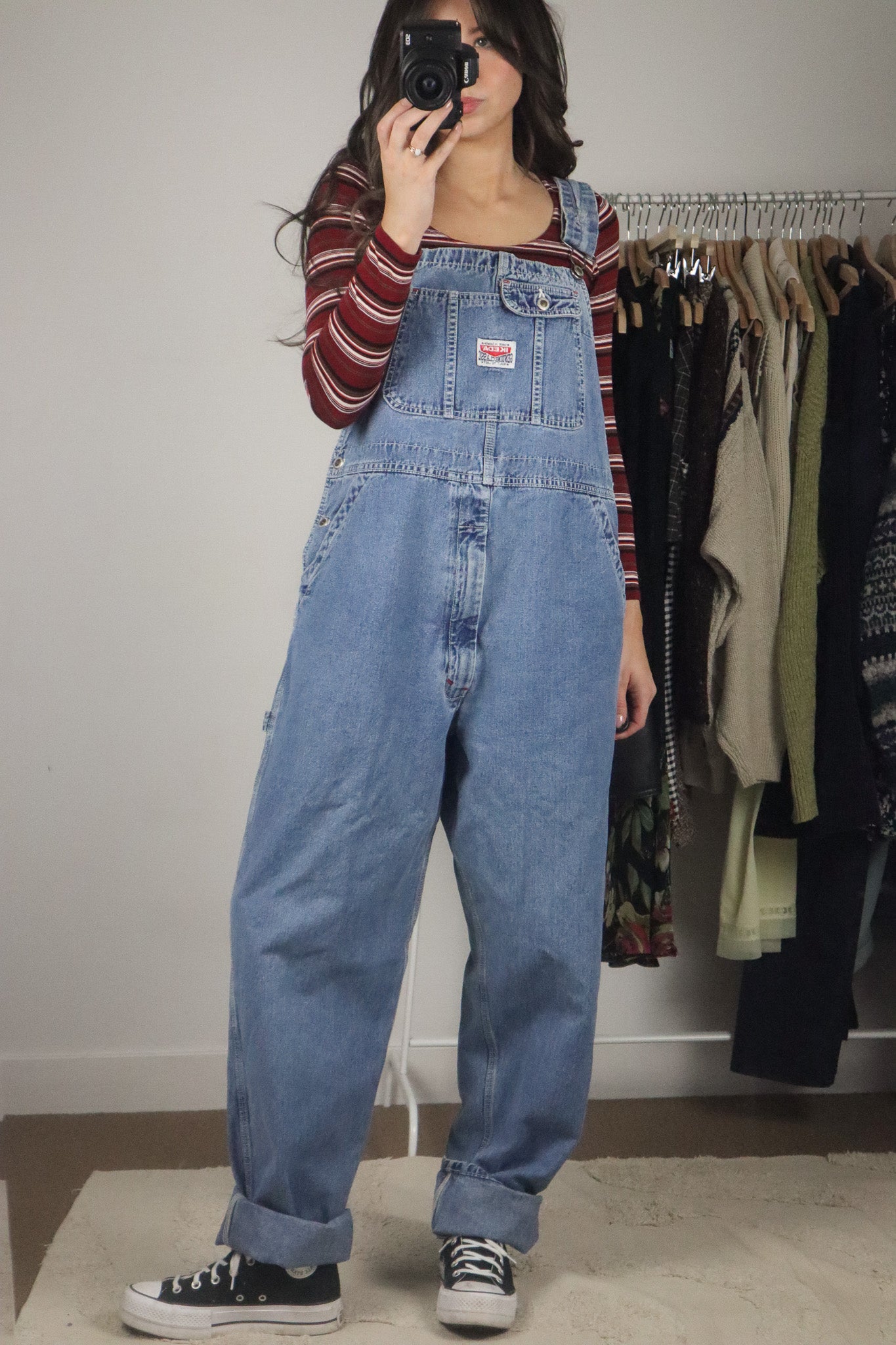 Made in Canada x Vintage x Ikeda Overalls (L)
