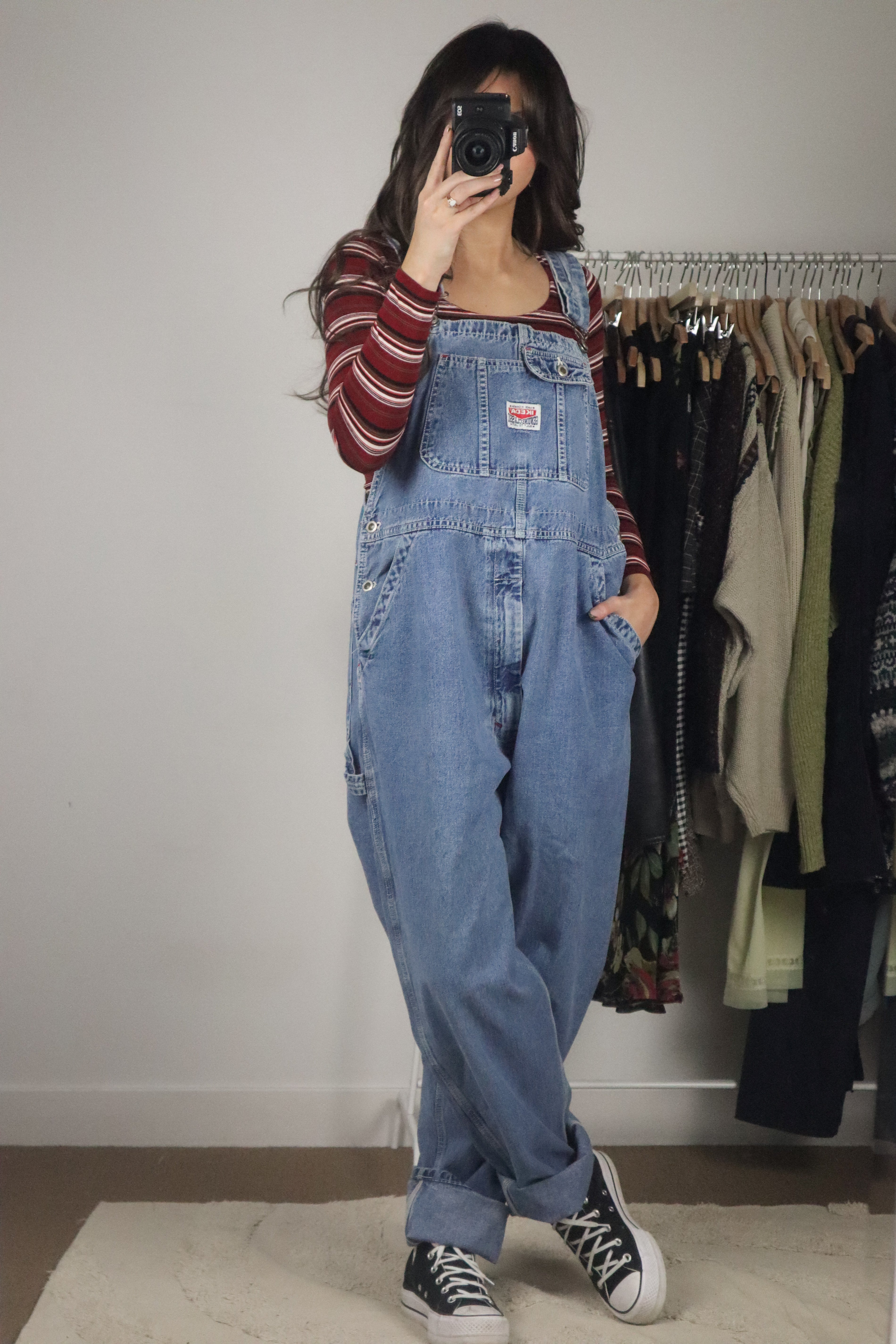 Made in Canada x Vintage x Ikeda Overalls (L)