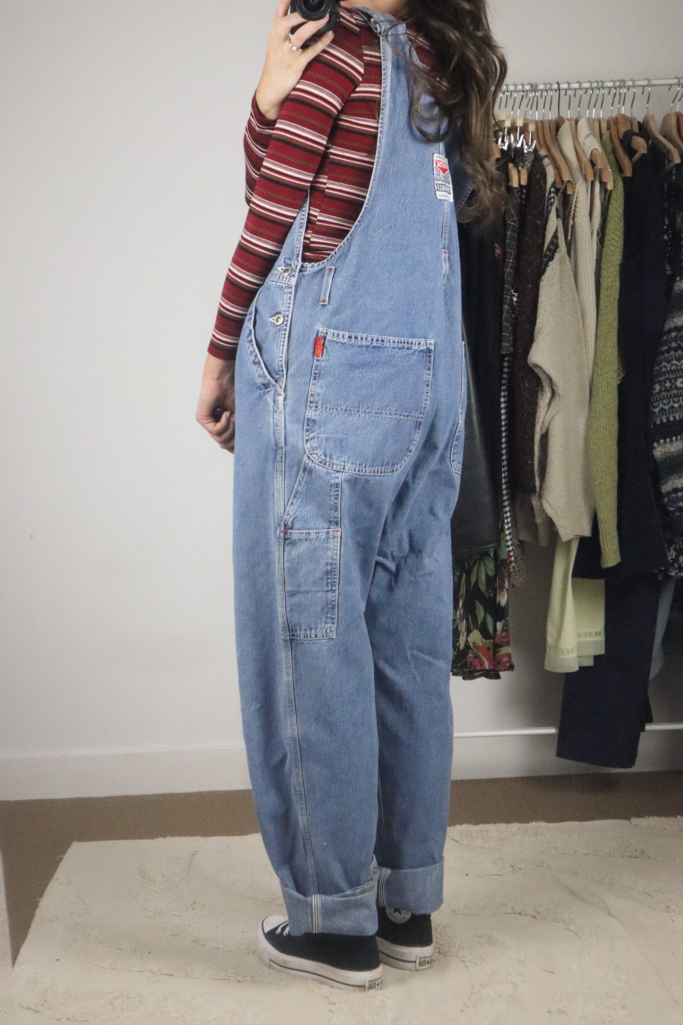 Made in Canada x Vintage x Ikeda Overalls (L)