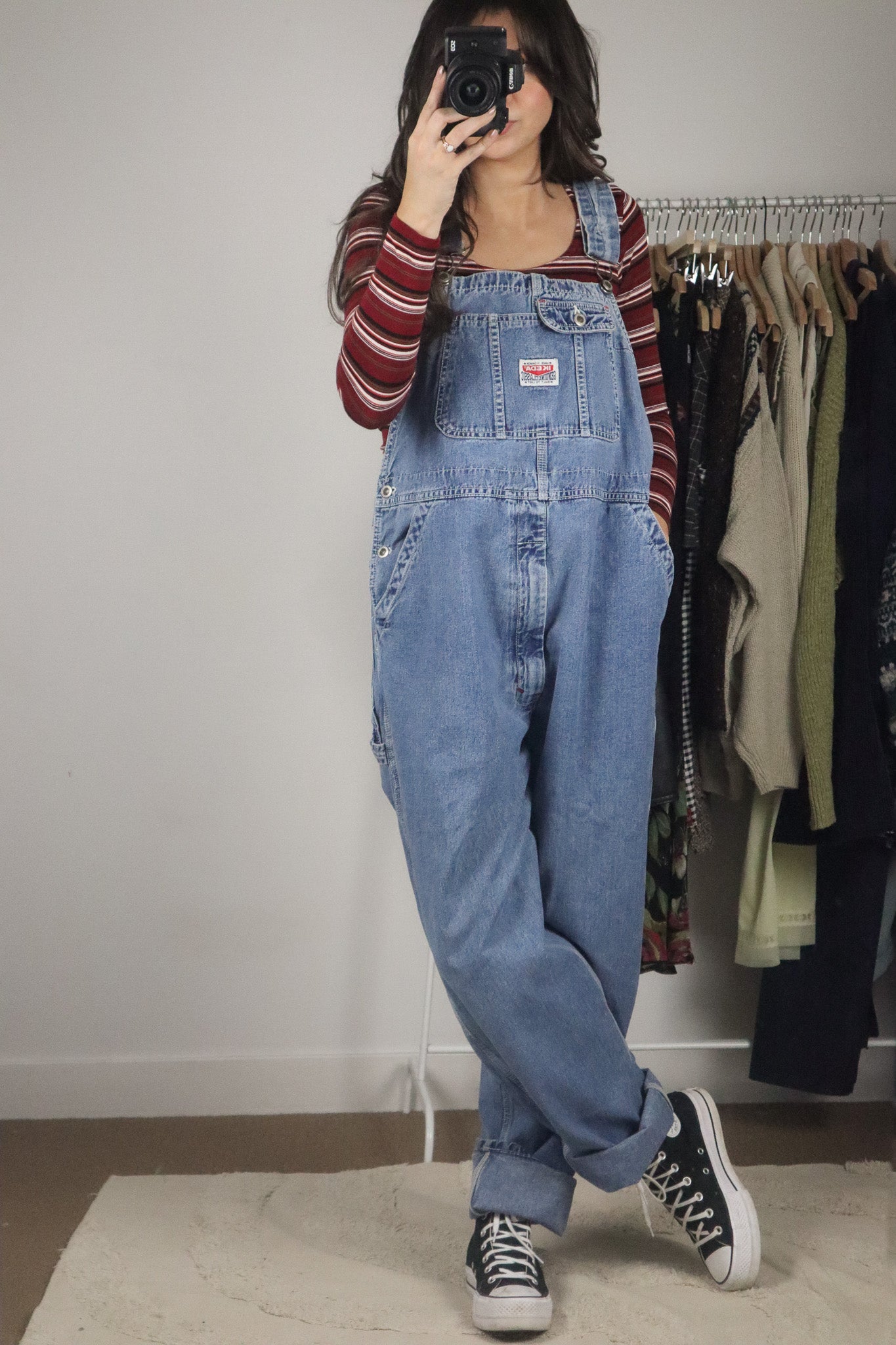 Made in Canada x Vintage x Ikeda Overalls (L)