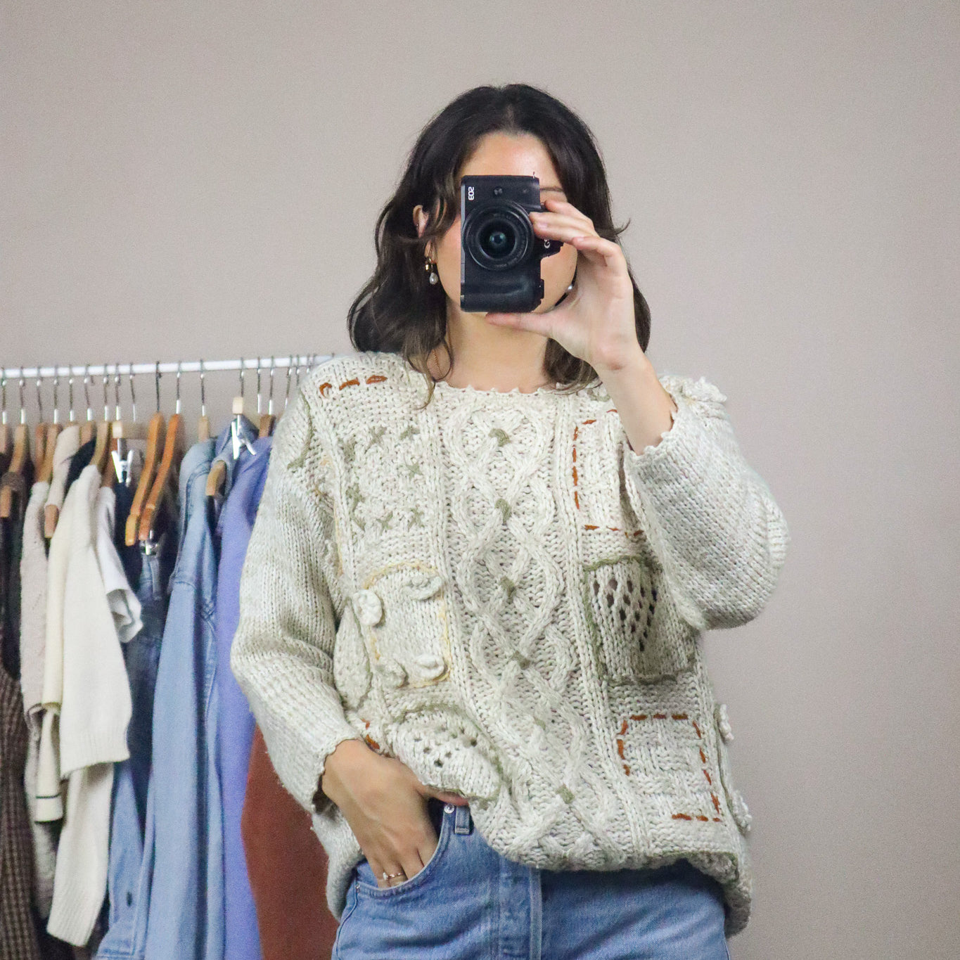 Vintage x Textured Knit (S)
