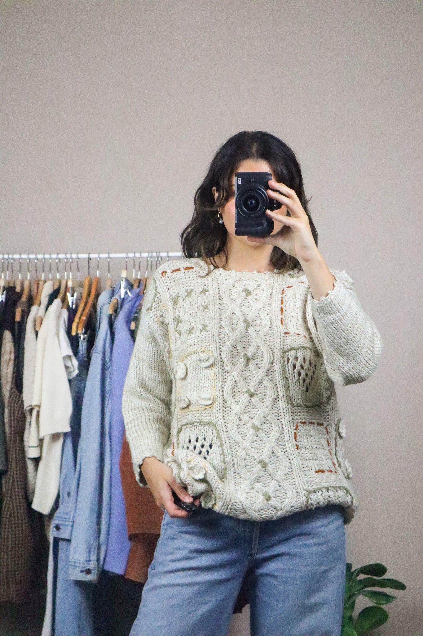Vintage x Textured Knit (S)