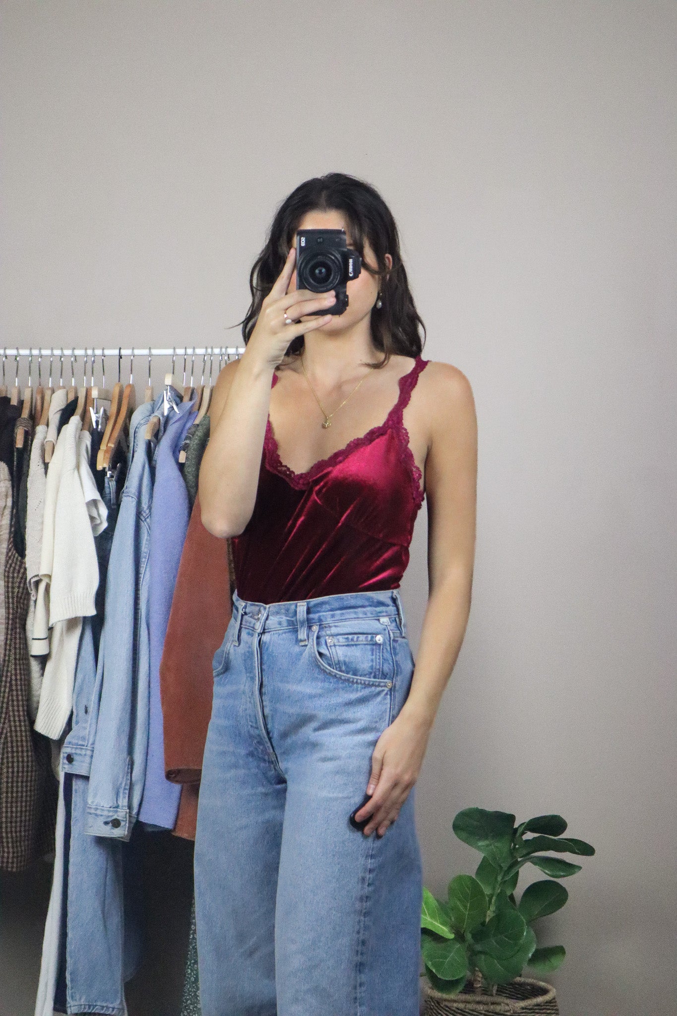 Vintage x Velvet Tank (M)
