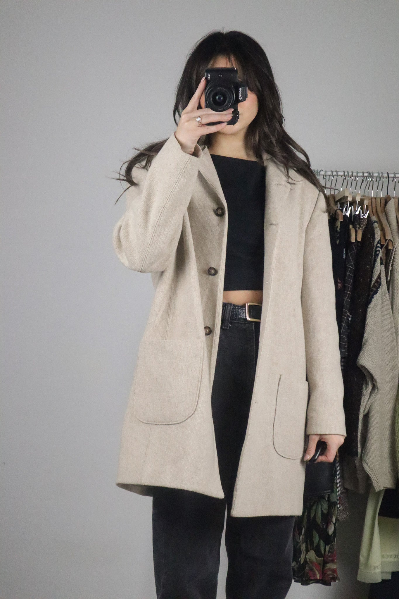Vintage x Wool Blend Jacket (M)