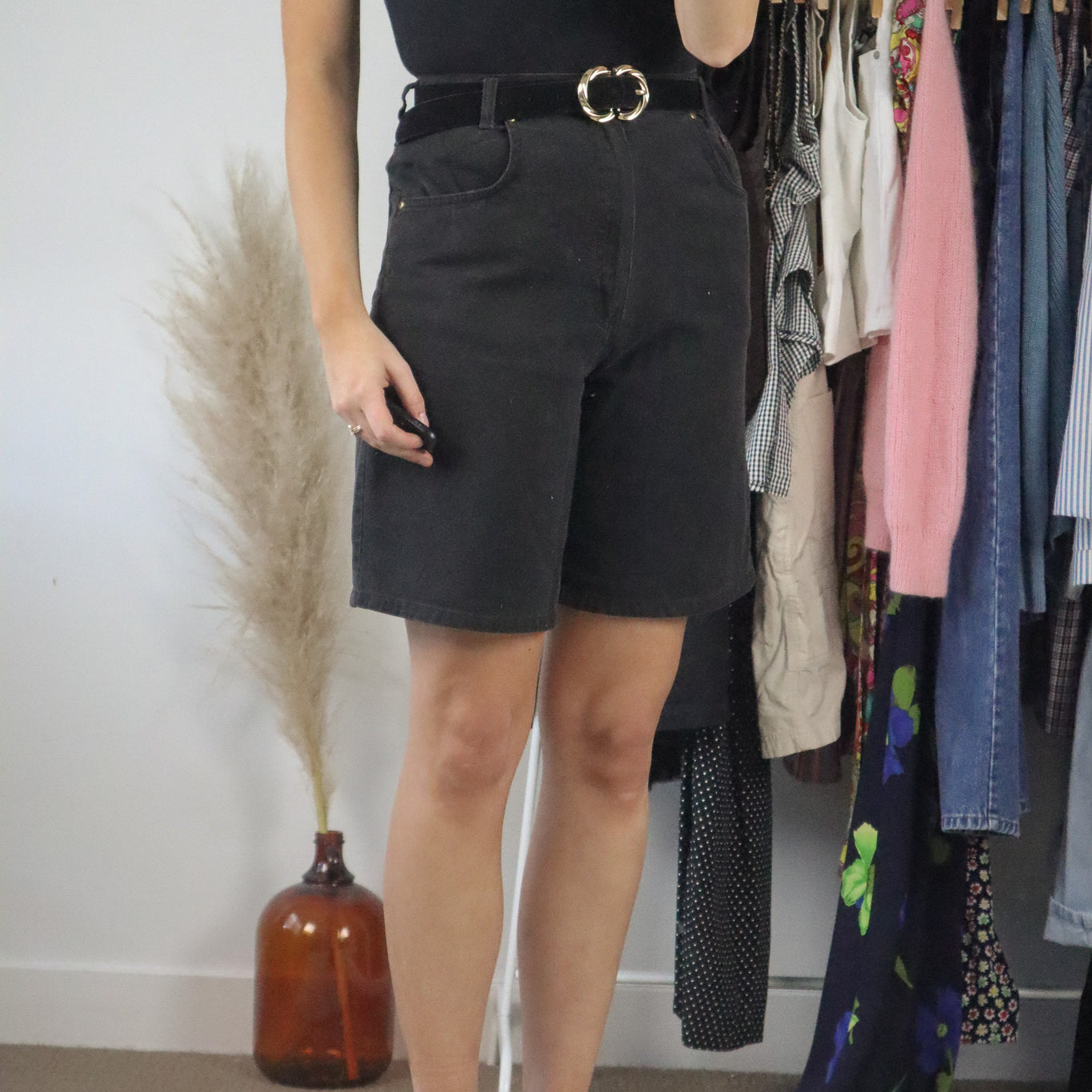 Vintage x Denim Shorts (2)