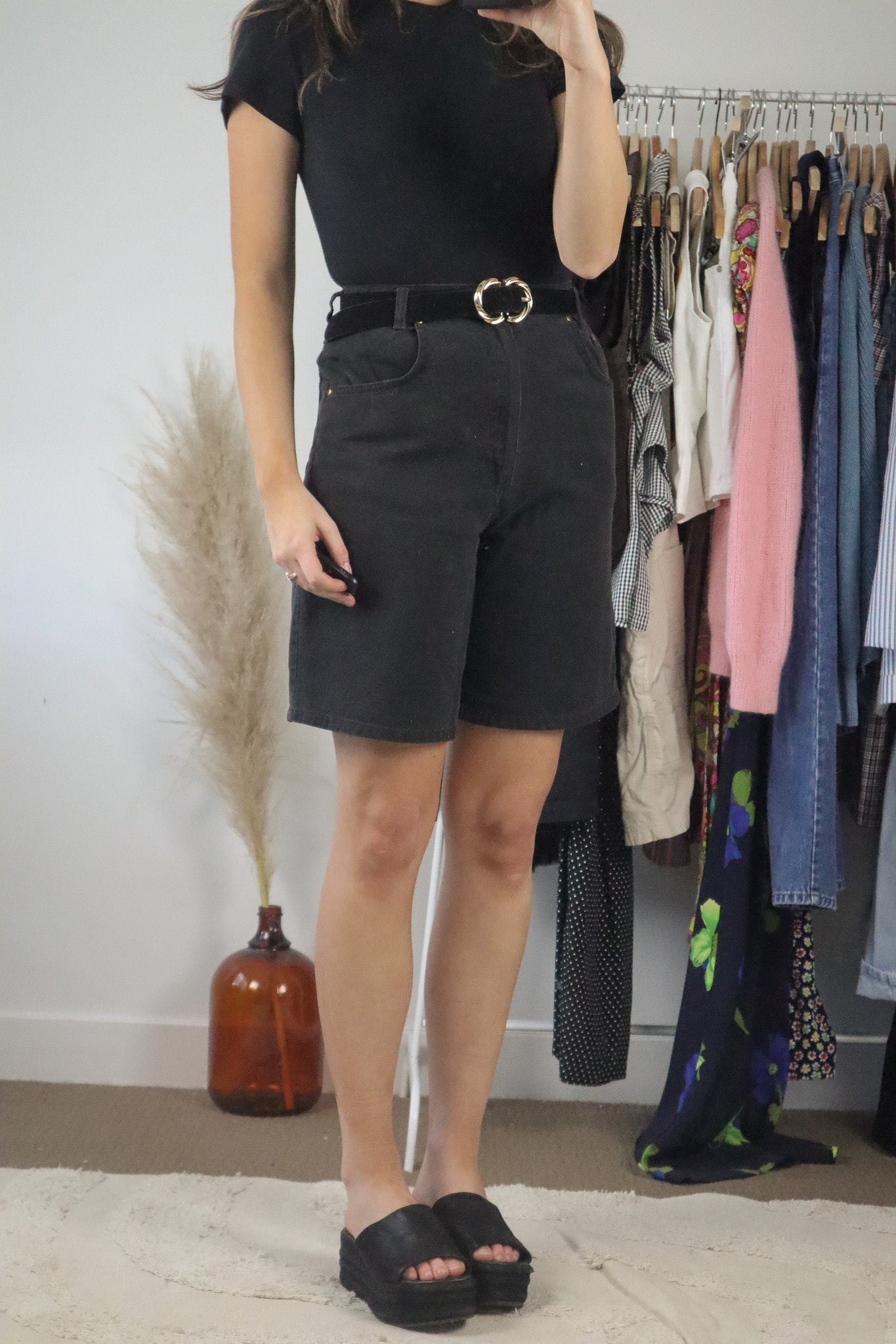 Vintage x Denim Shorts (2)