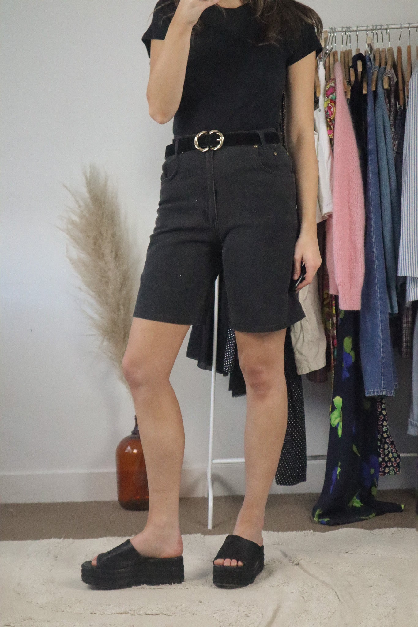 Vintage x Denim Shorts (2)