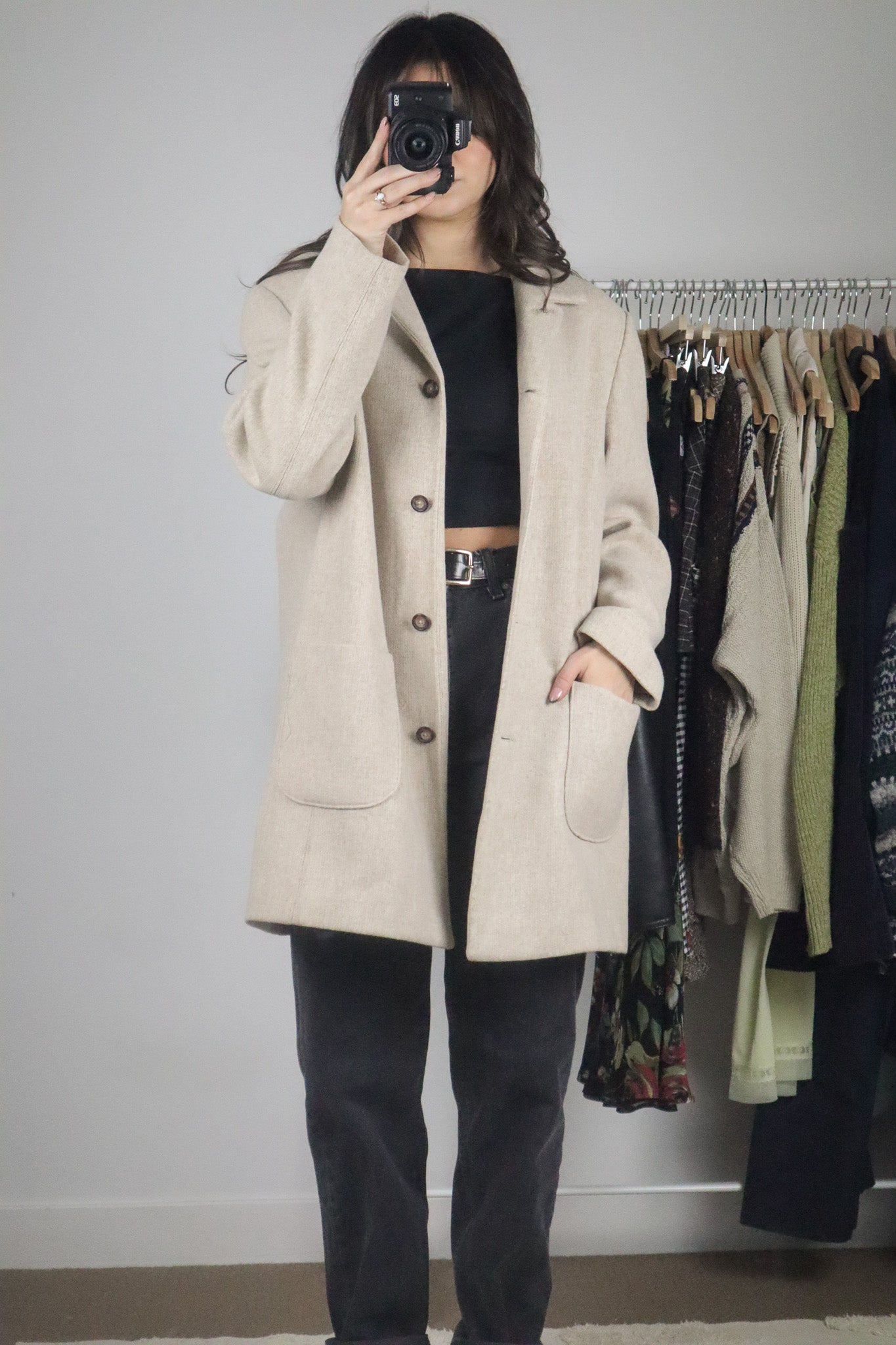 Vintage x Wool Blend Jacket (M)