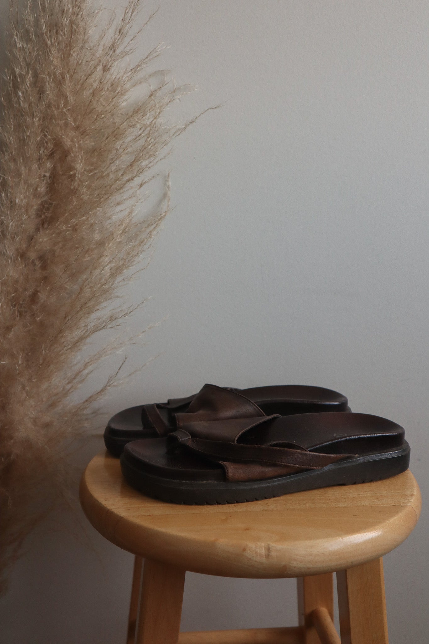 Vintage x Leather Sandals (8)