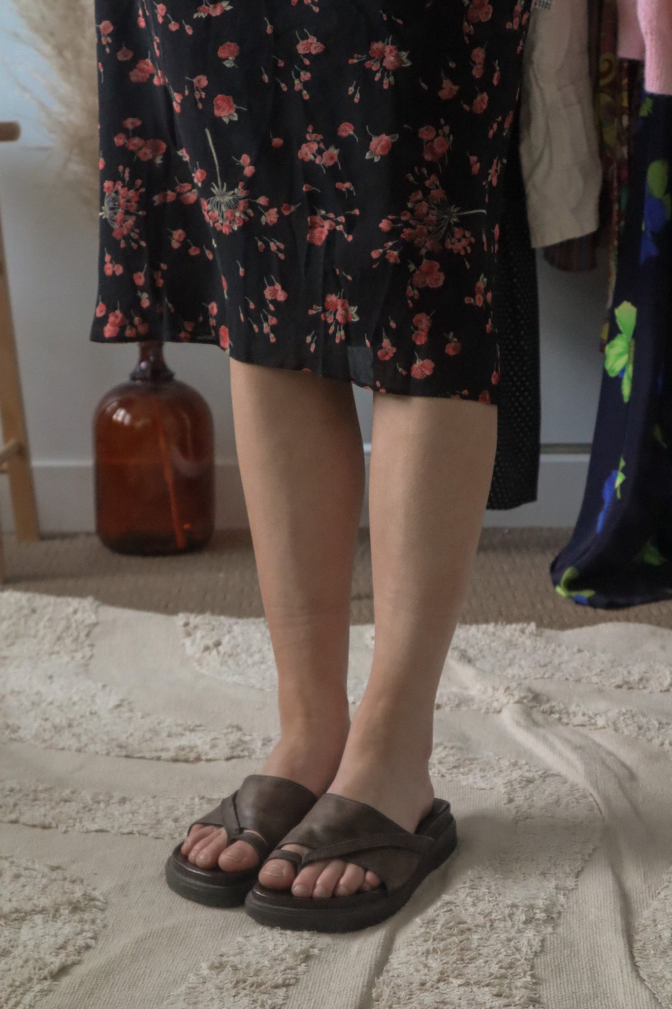 Vintage x Leather Sandals (8)