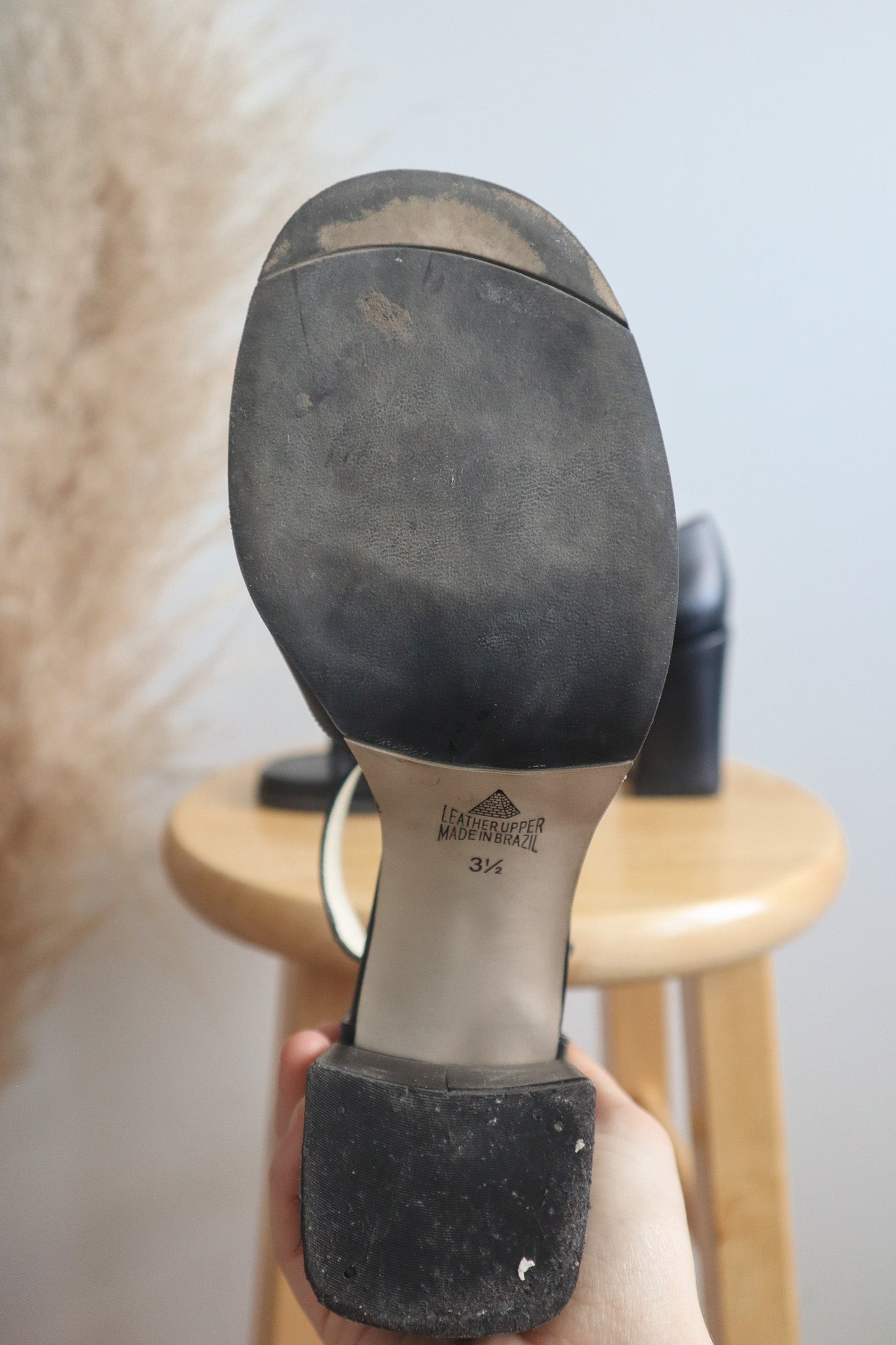 Vintage x Leather Heels (6)