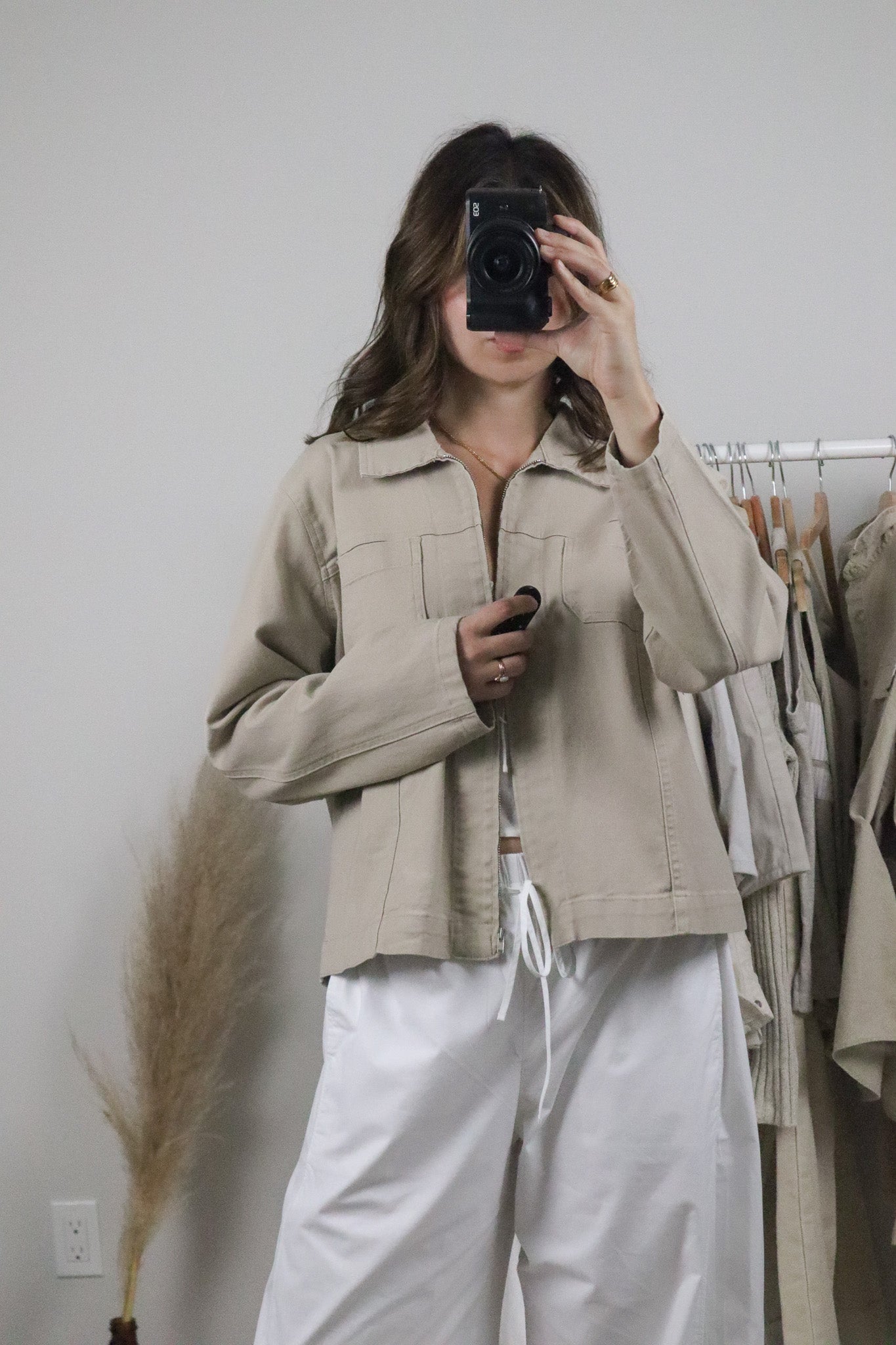 Made in Canada x Vintage x Collared Jacket (L)