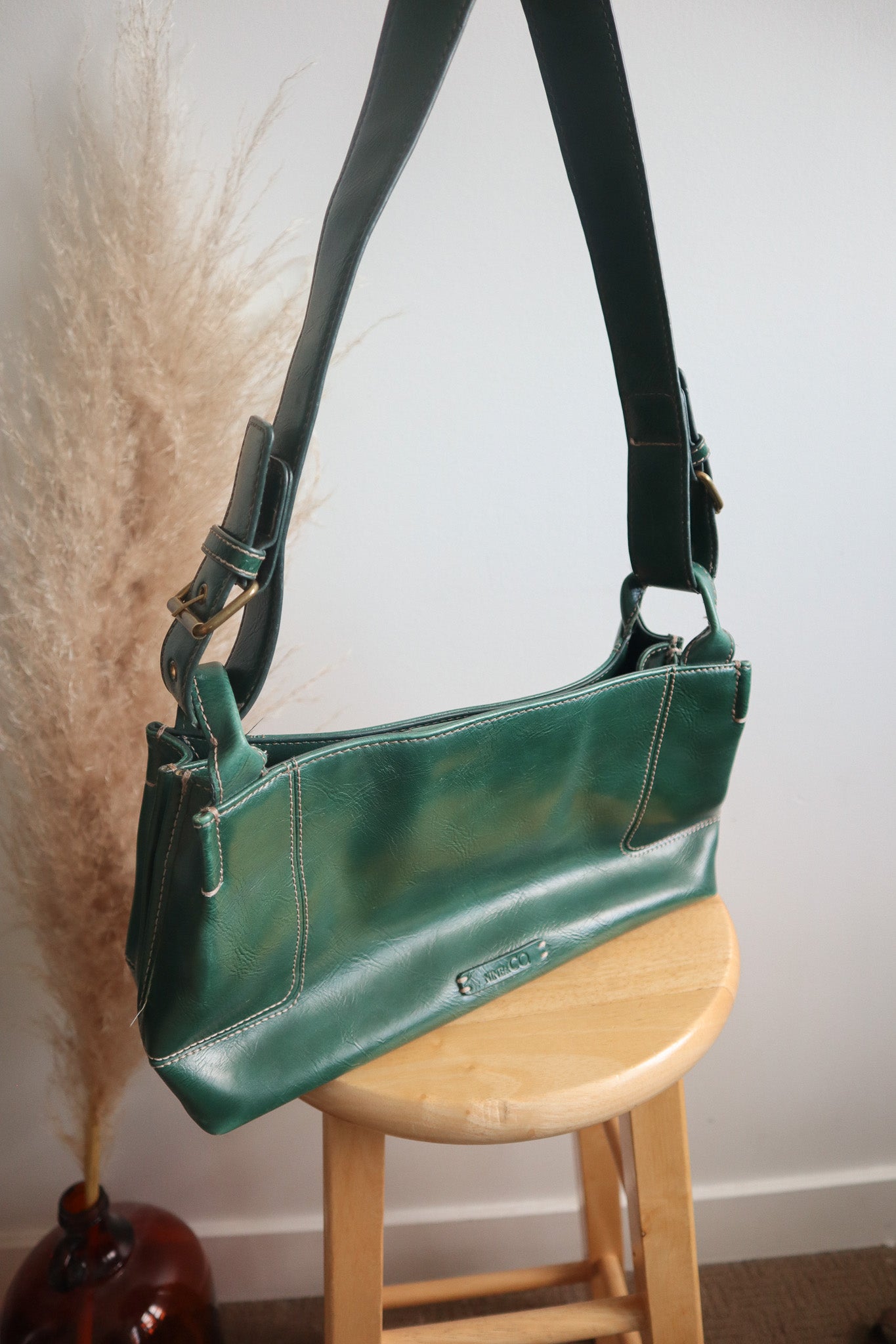 Vintage x Faux Leather Purse