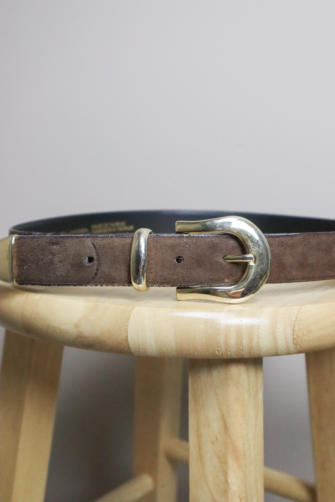 Vintage x Leather Belt (S/M)