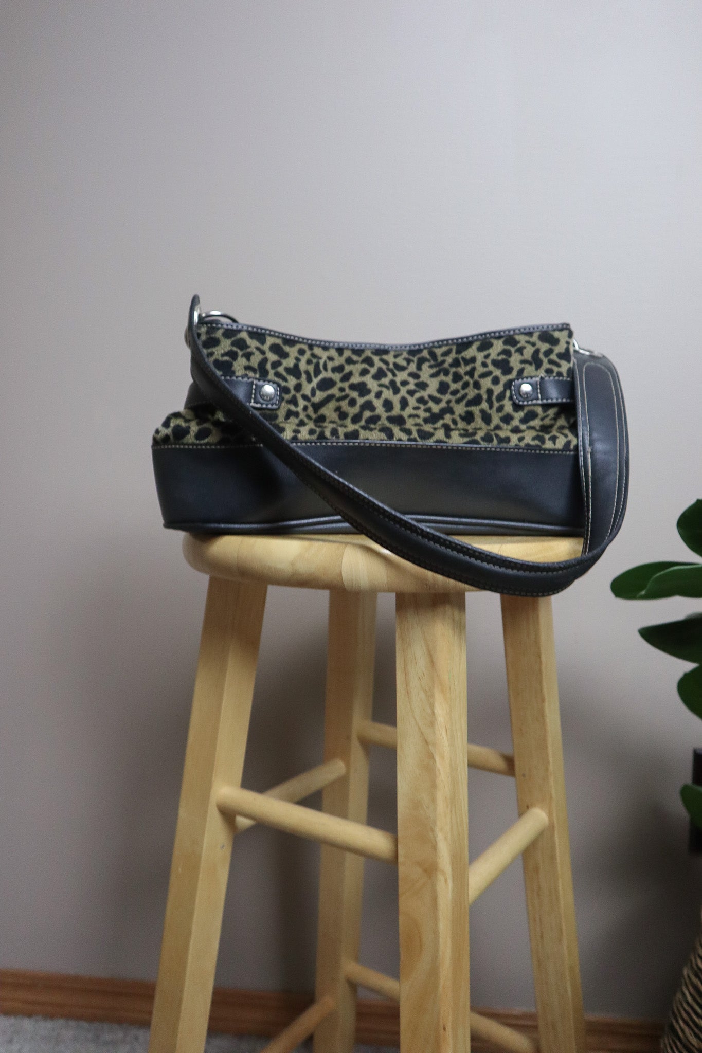 Vintage x Tommy Hilfiger x Animal Print Purse