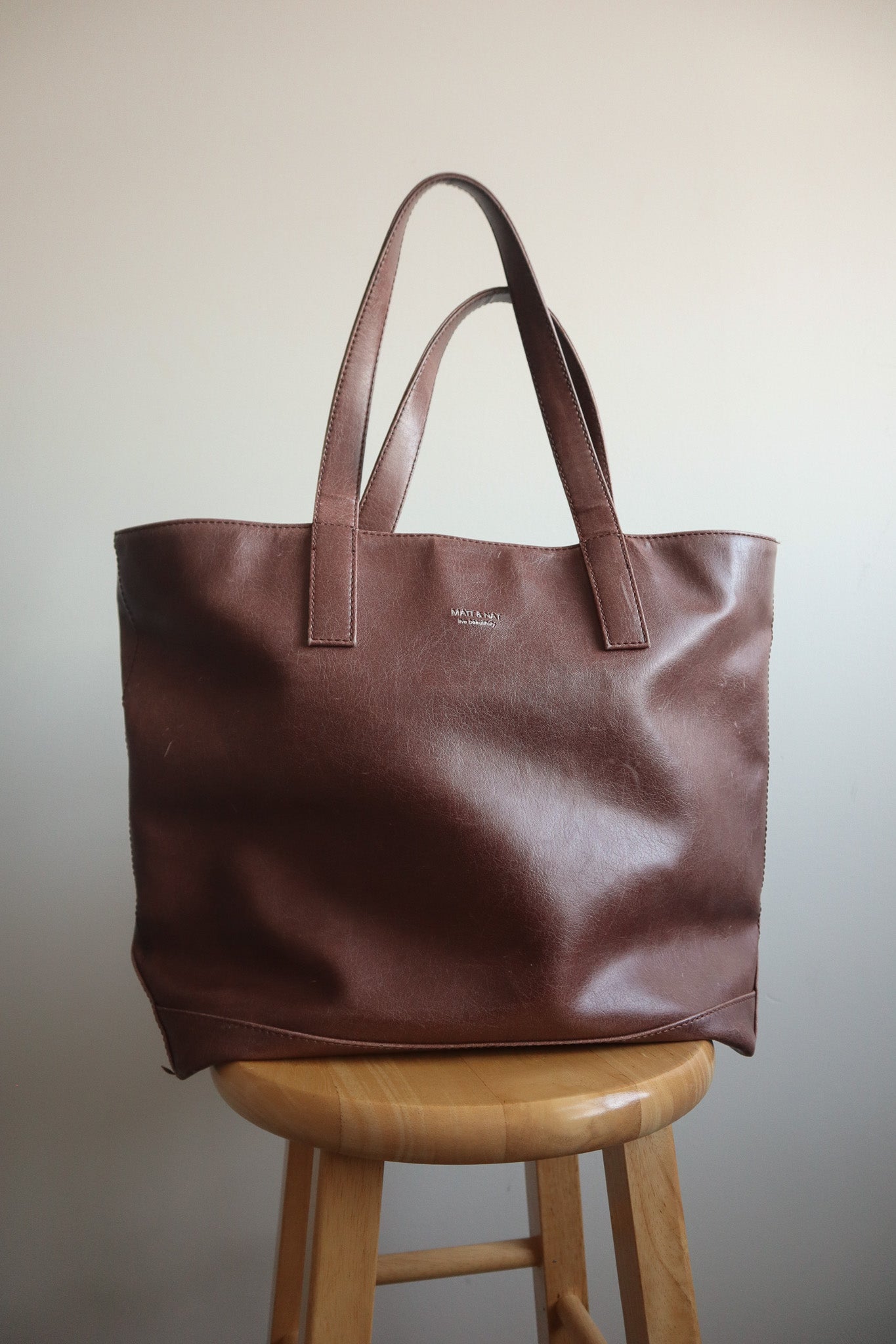 Matt & Nat x Faux Leather Tote Bag