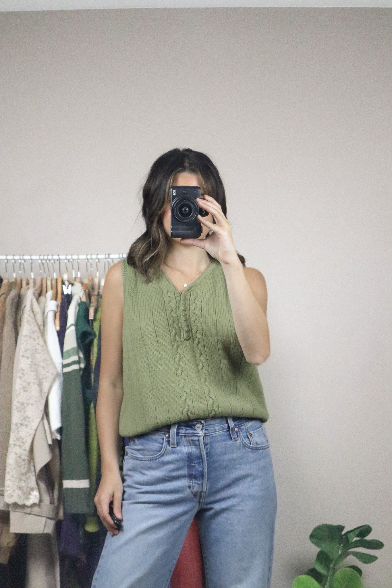 Vintage x Knit Tank (M)