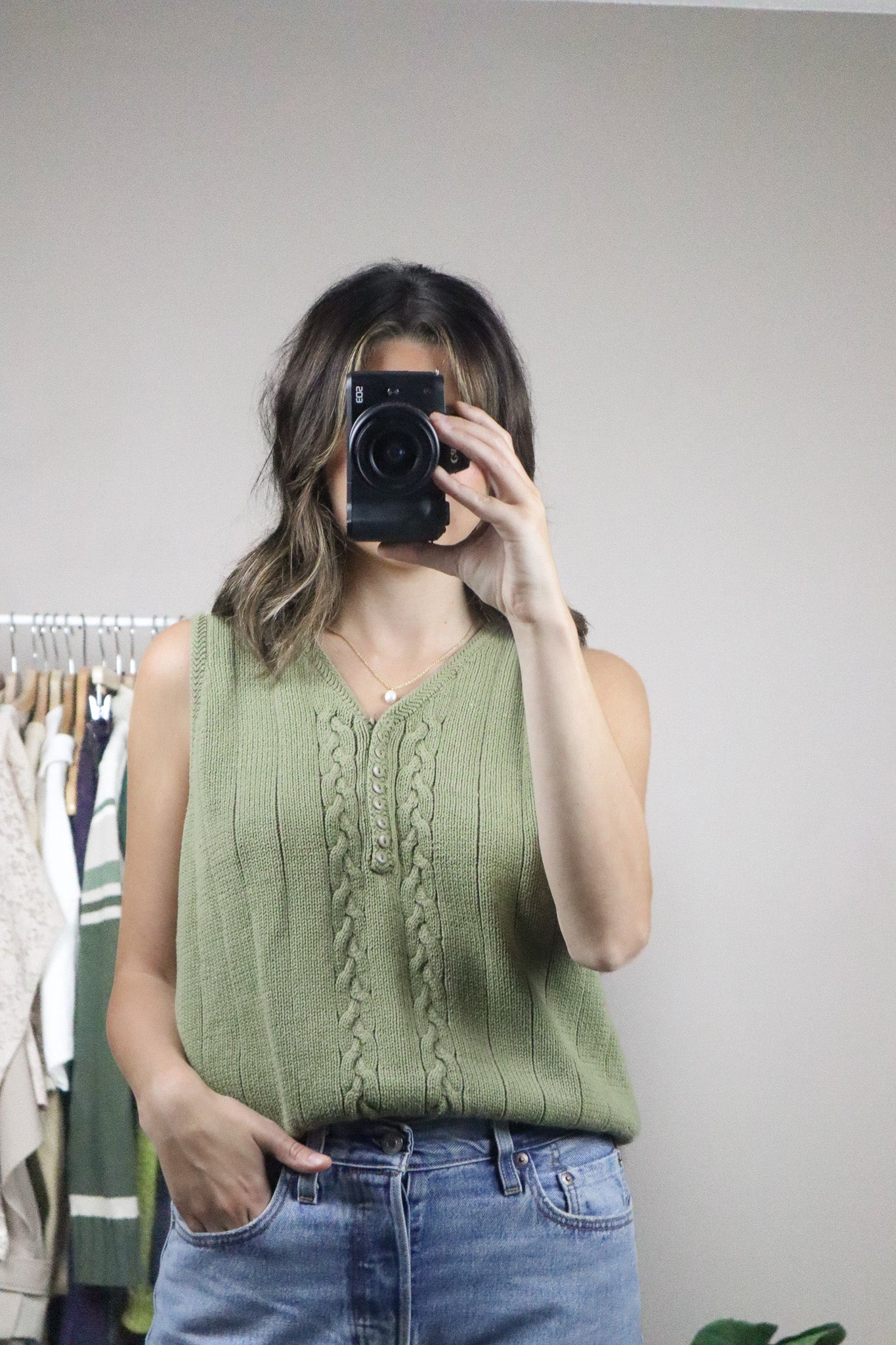 Vintage x Knit Tank (M)