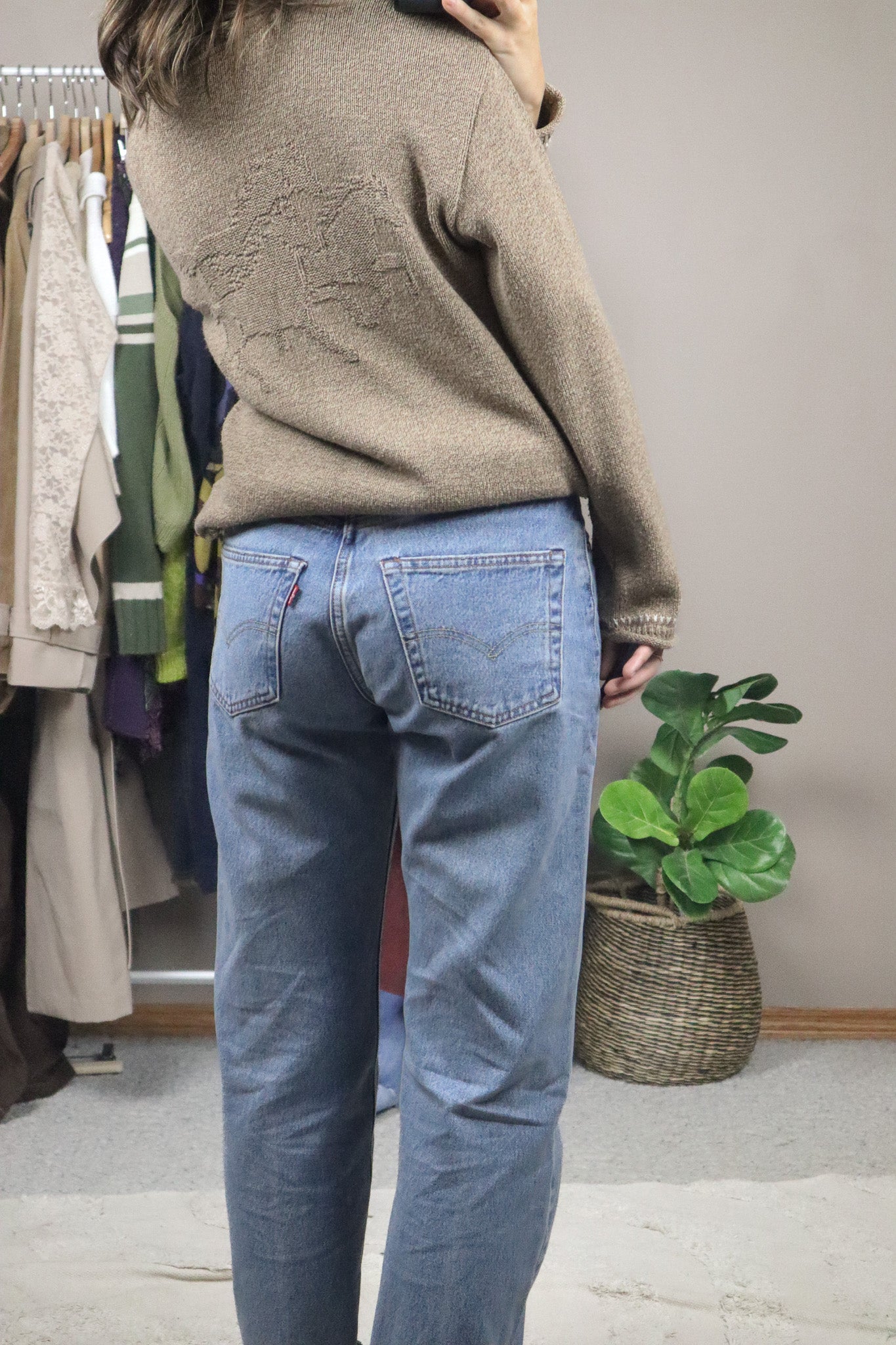 Made in Canada x Vintage x Equestrian Knit (S/M)