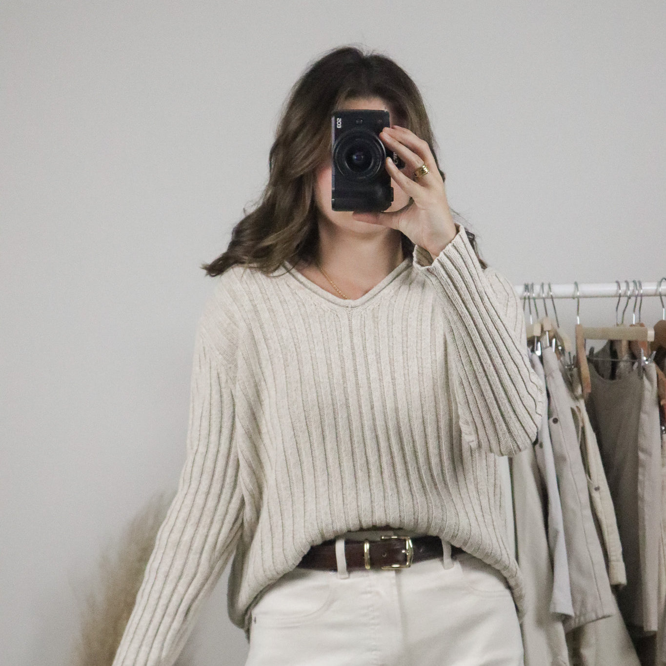 Vintage x Ralph Lauren x Silk/Linen/Cotton Textured Knit (S/M)