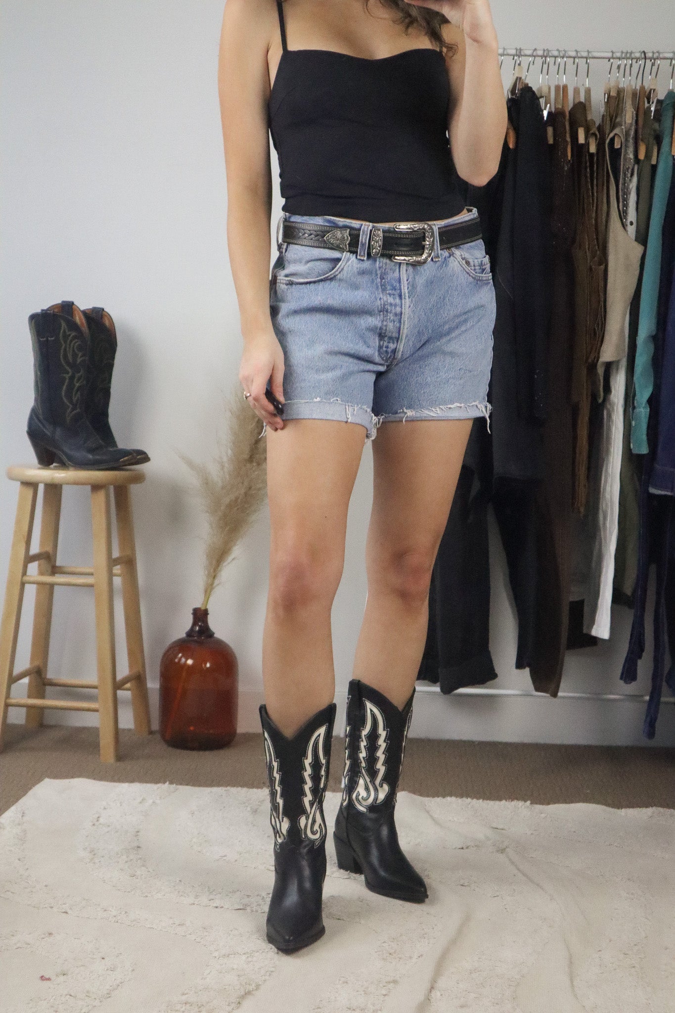 Made in UK x Vintage x Levi's 501 Cut Off Shorts (8)
