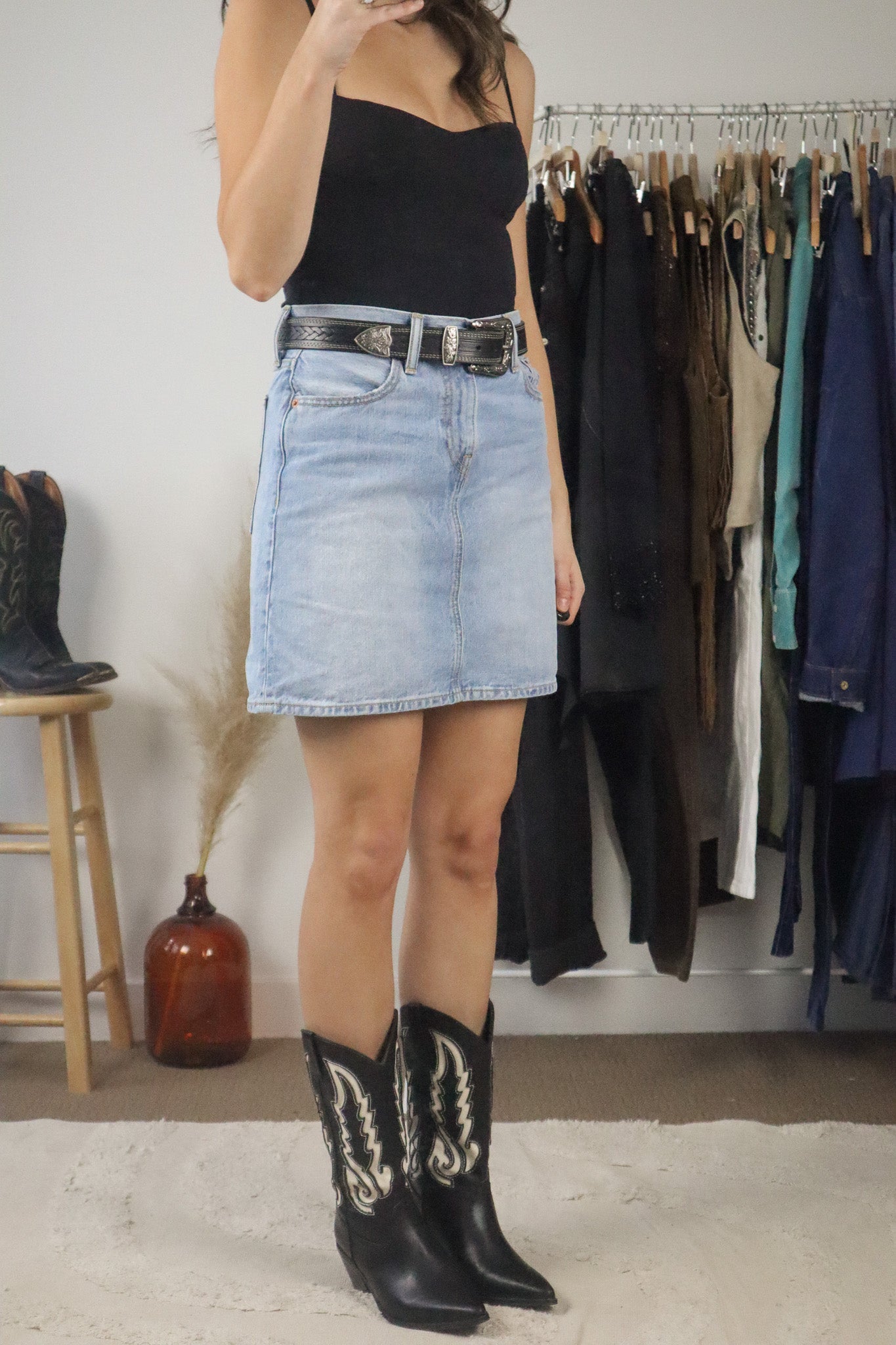 Modern x Levi's Mini Skirt (4)