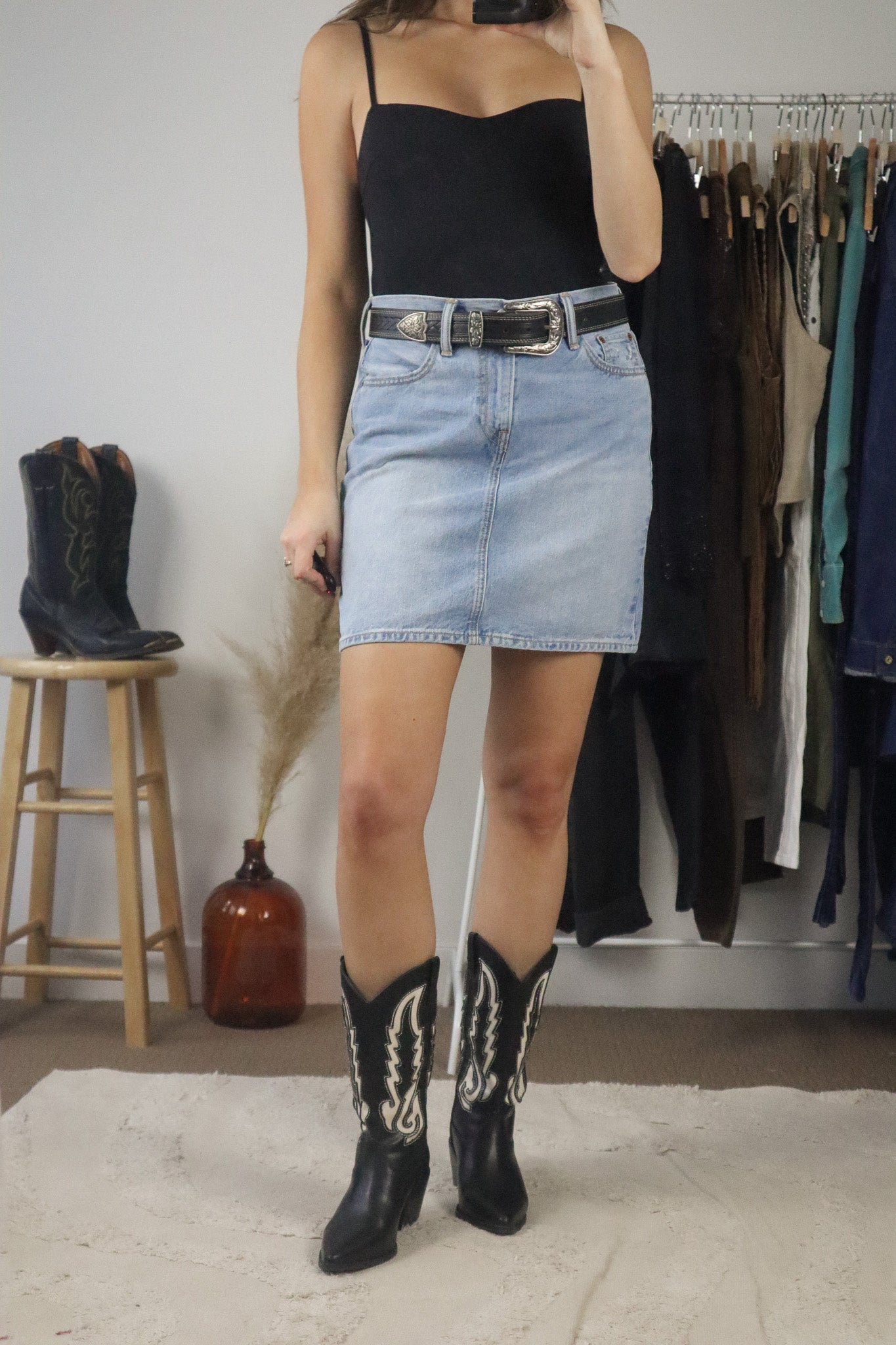 Modern x Levi's Mini Skirt (4)