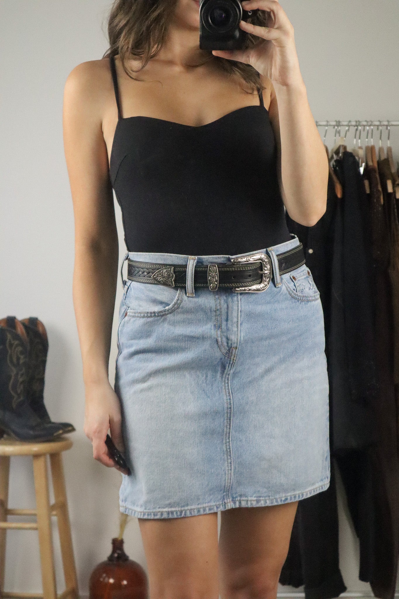 Modern x Levi's Mini Skirt (4)